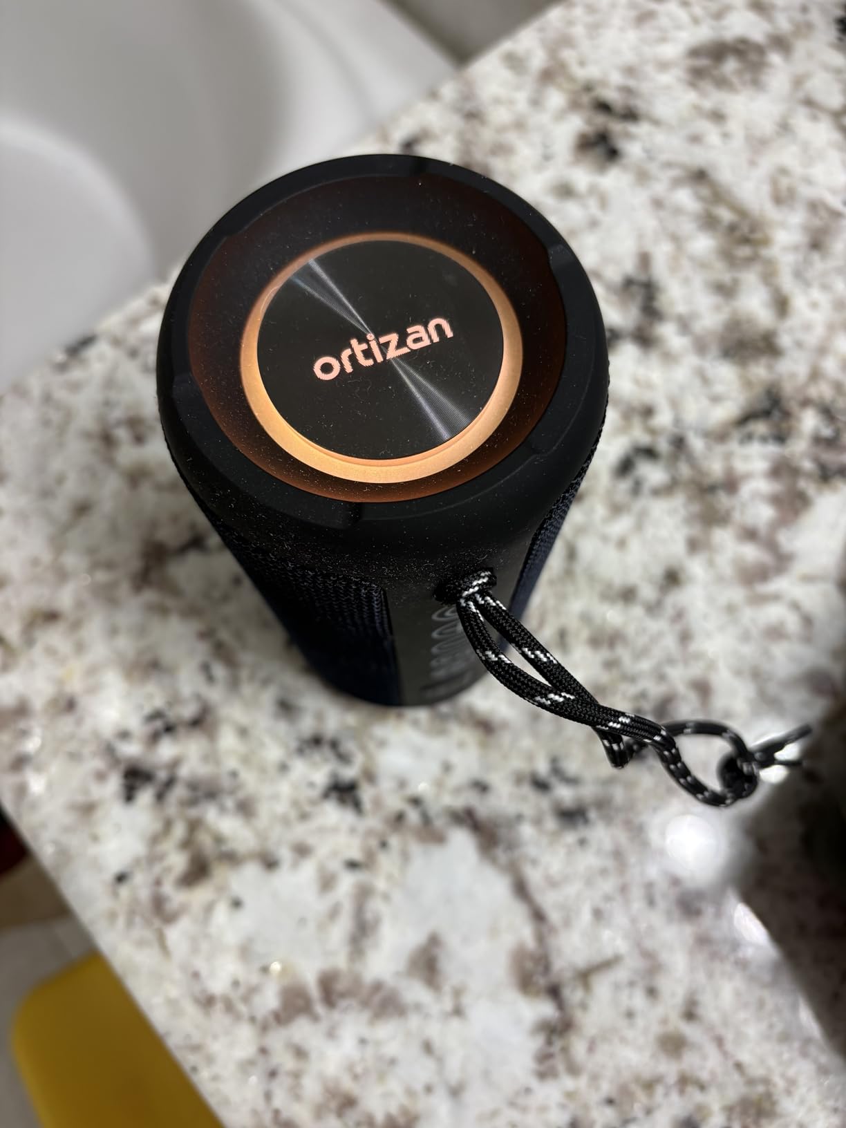 Ortizan Portable Bluetooth Speaker (1st Gen), IPX7 Waterproof, Wireless, Big Sound and Deep Bass, TWS Pairing, 30Hrs of Playtime, for Home/Party/Outdoor/Beach, Birthday Gifts for Men Women - Black customer photo 2