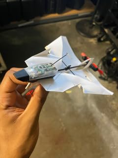 POWERUP 4.0 The Next-Generation Smartphone Controlled Paper Airplane Kit, RC Controlled. Easy to Fly with Autopilot & Gyro Stabilizer customer photo 2