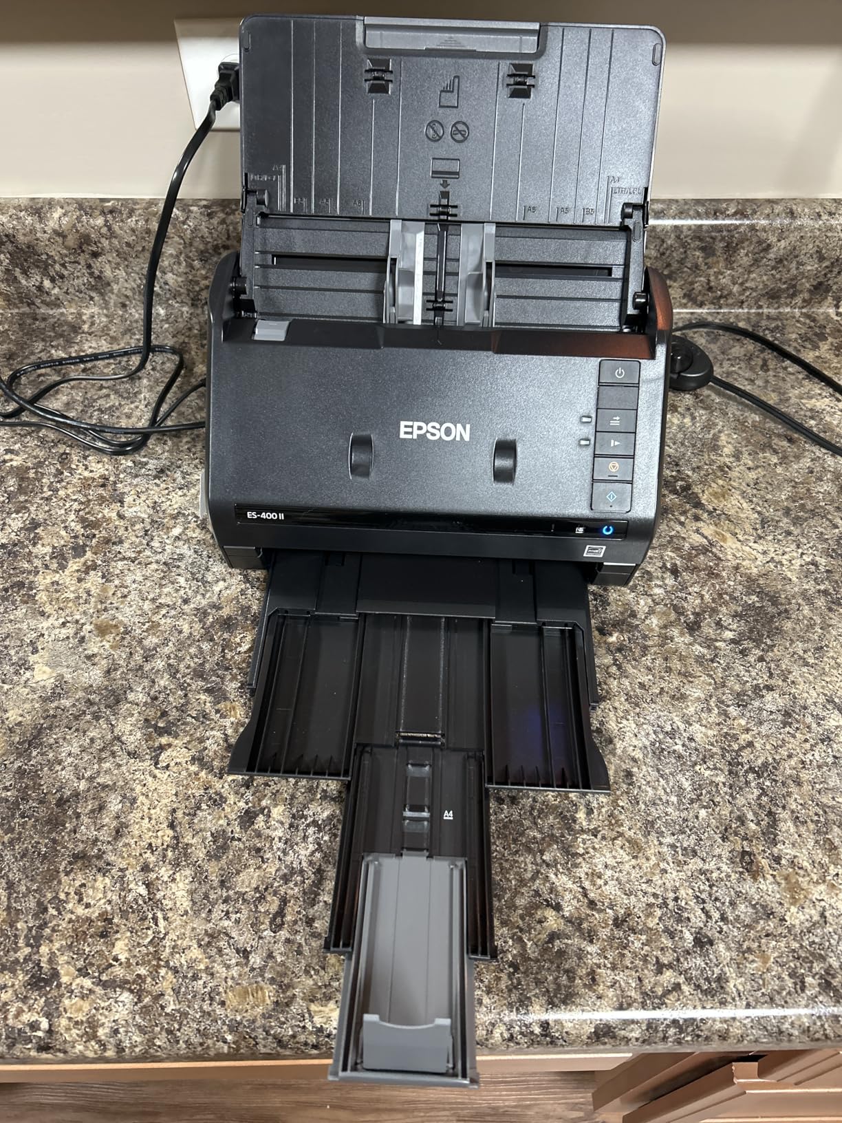 Epson Workforce ES-400 II High-Speed Color Duplex Desktop Document Scanner | For Computers including PC and Mac with Auto Document Feeder and Image Adjustment Tools customer photo 2