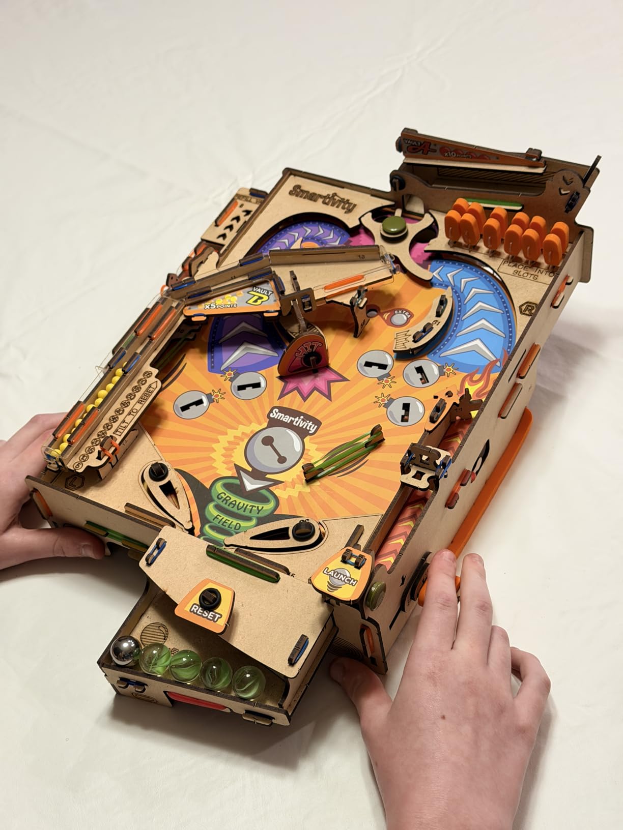 Smartivity Award Winning DIY Pinball Machine Kit for Kids 8+ customer photo 1