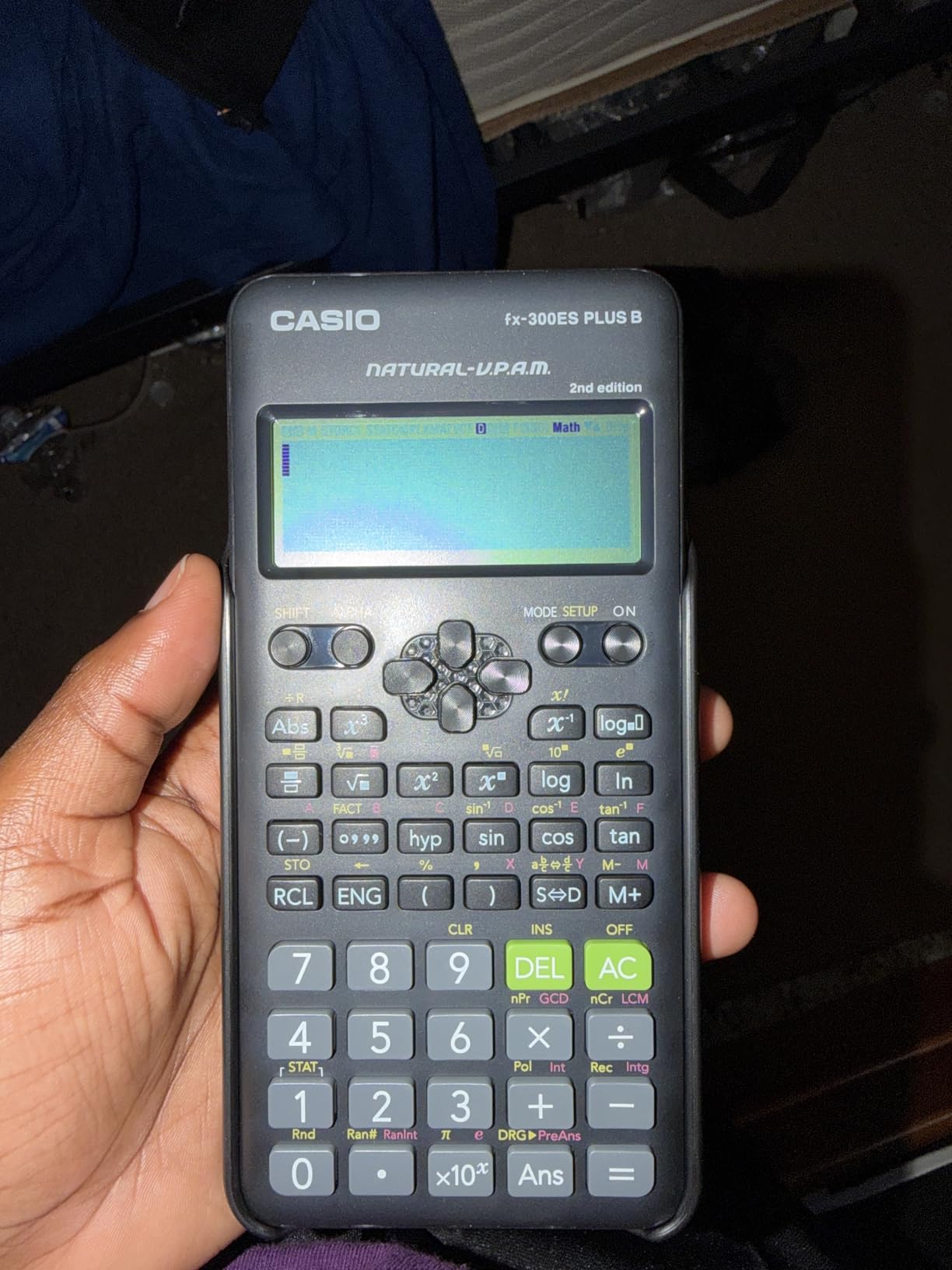 Casio fx-300ES Plus 2nd Edition - Standard Scientific Calculator, 262 Functions, Natural Textbook Display customer photo 1
