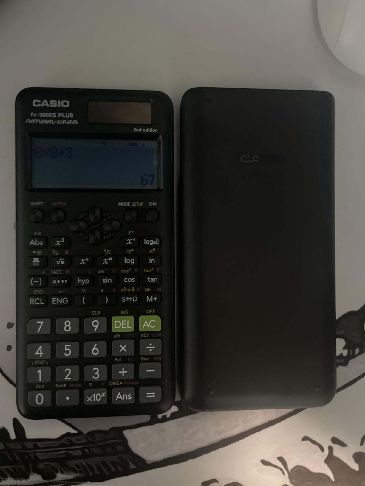 Casio fx-300ES Plus 2nd Edition - Standard Scientific Calculator, 262 Functions, Natural Textbook Display customer photo 2