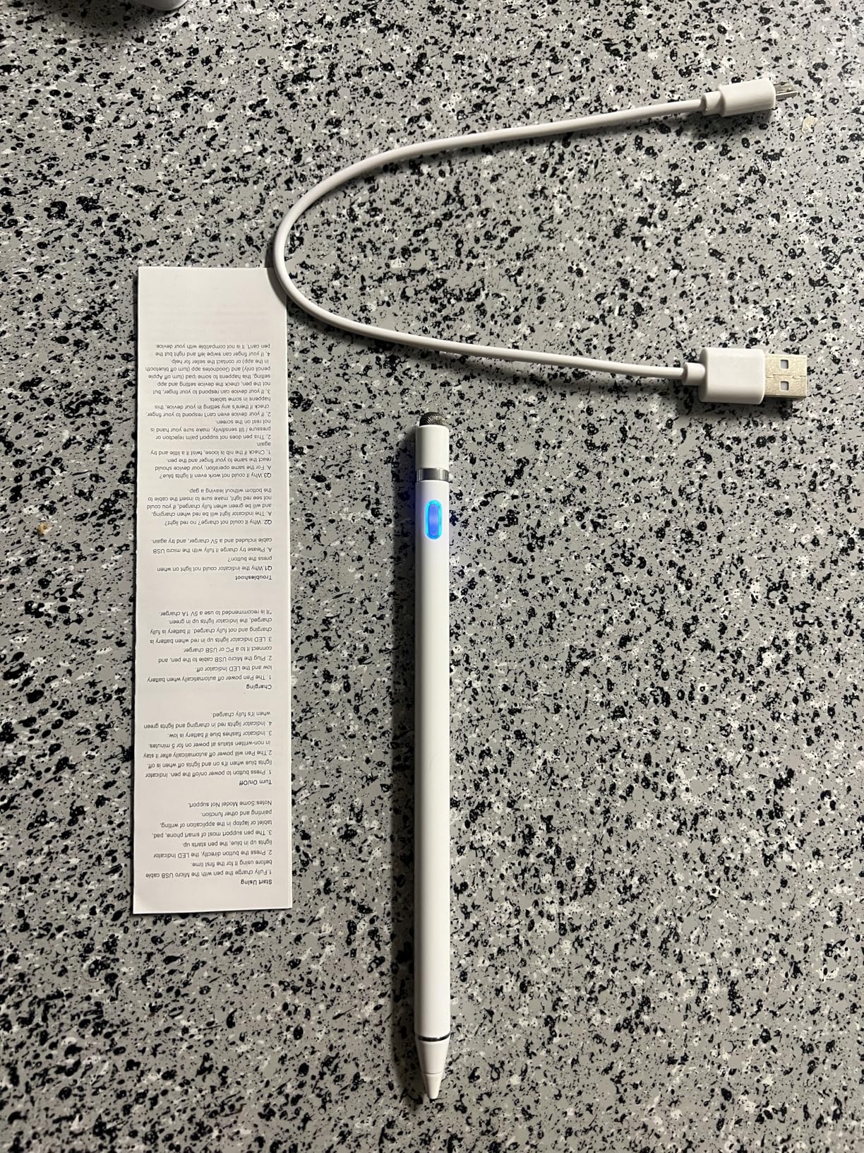 Active Stylus Pens for Touch Screens, Rechargeable Universal iPad Pencil, Pen for iPad/iOS/Android/iPad Air/Pro/Mini/iPhone/Samsung/Lenovo and More customer photo 1