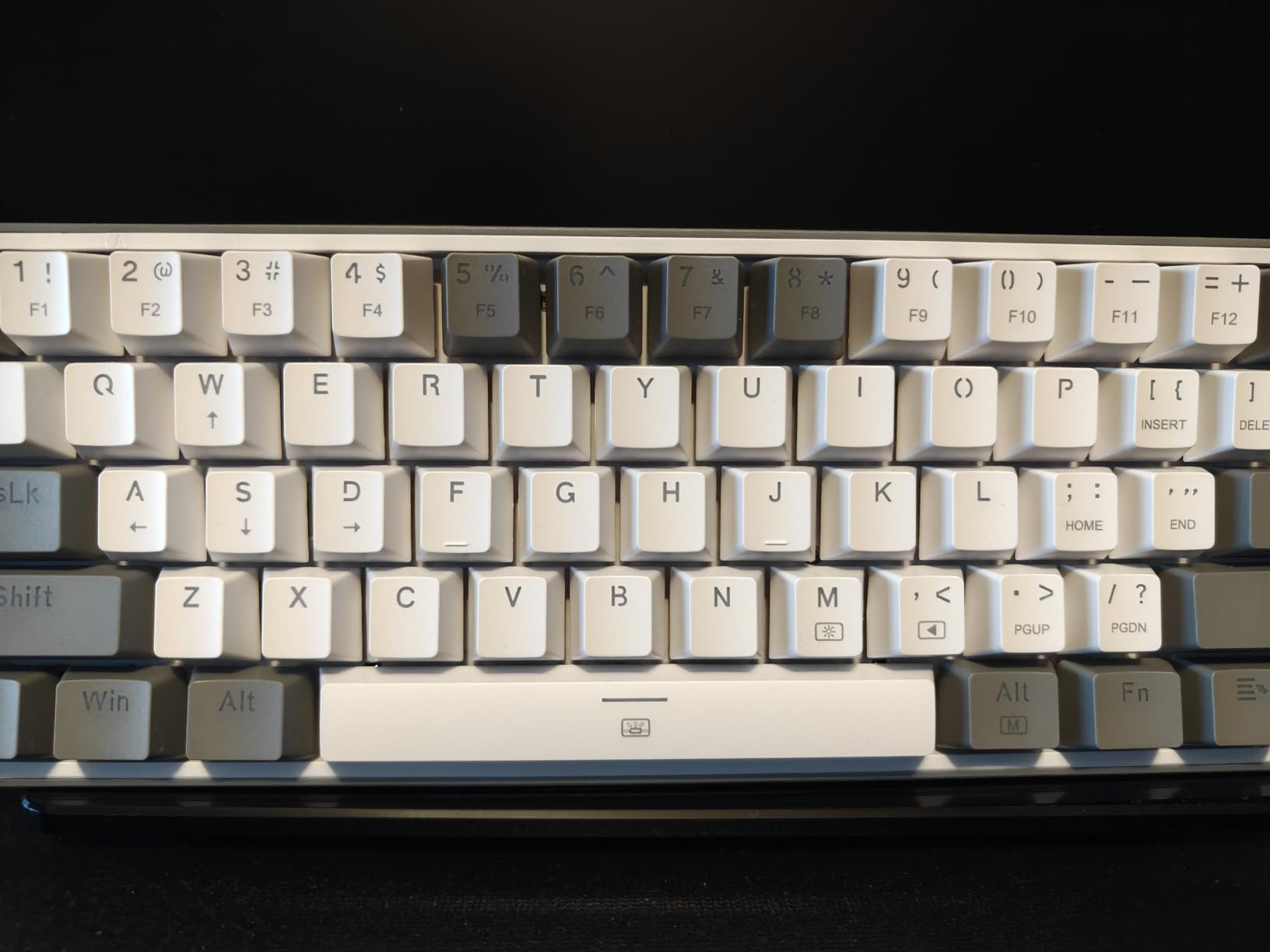 Redragon K617 Wired 60% Compact Hot-Swap RGB Gaming Mechanical Keyboard | 61 Keys Design for More Room to Aim, Swap-Ready Socket for Mod, Vibrant 20-Mode Lighting Hype Vibing, Pro Software Supported customer photo 1