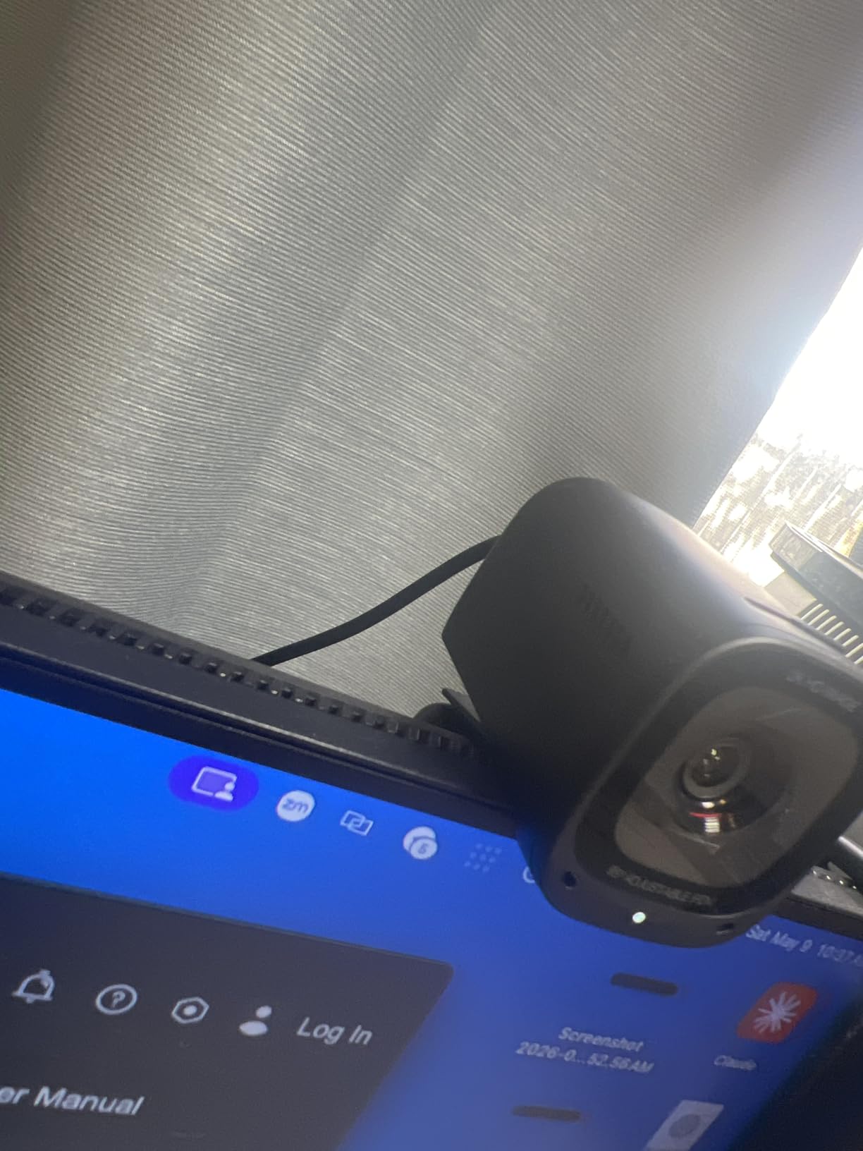 Anker PowerConf C200 2K Webcam for PC/Laptop/Mac, Computer Camera, Low-Light Correction, AI-Noise Canceling Mics, Adjustable Field of View, Built-in Privacy Cover, Stereo Mics, for Meeting customer photo 2
