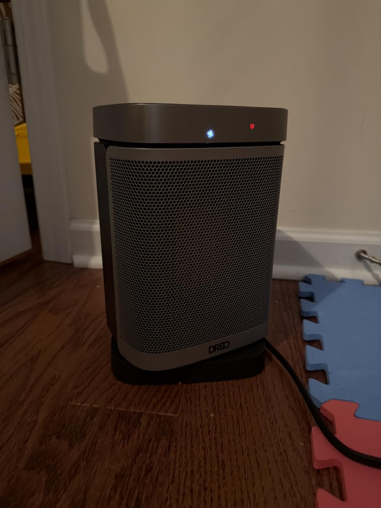 DREO Atom One Space Heater with Remote, 70°Oscillating Electric Heaters with Digital Thermostat, 1500W PTC Ceramic Heater, 12h Timer, Quiet Safety Heating, Portable Heater for Home Office customer photo 2
