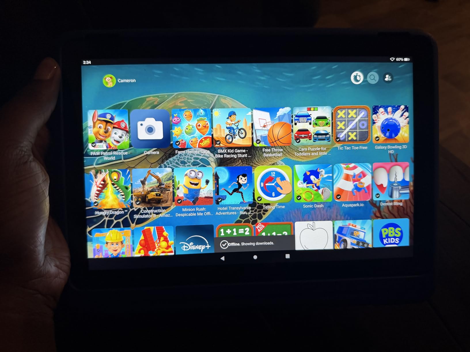 Amazon Fire HD 10 Kids Pro tablet, ages 6-12. Bright 10.1