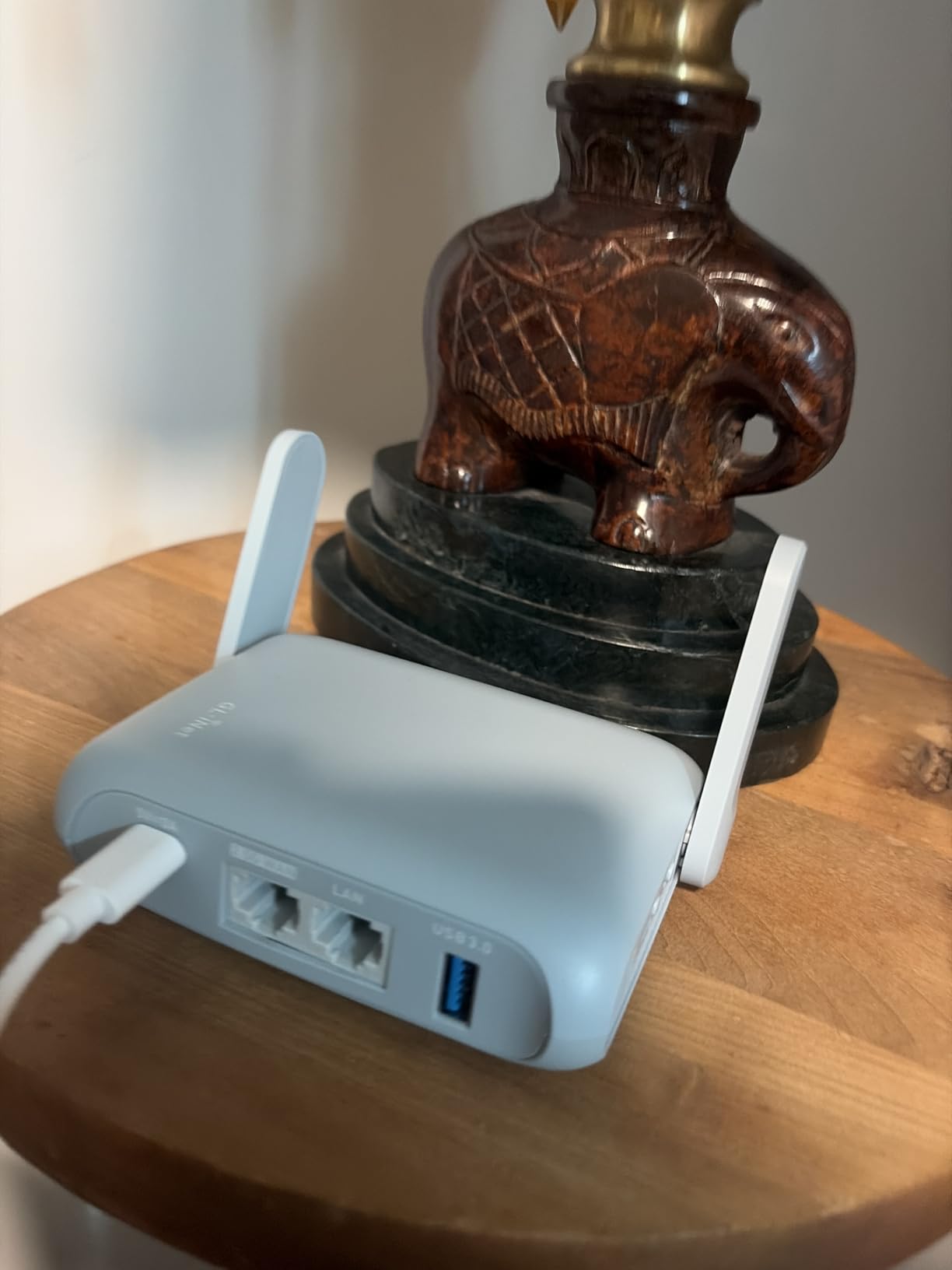 GL.iNet GL-MT3000 (Beryl AX) Portable Travel Router, Pocket Wi-Fi 6 Wireless 2.5G Router, Portable VPN Routers WiFi for Travel, Public Computer Routers, Business, Mobile/RV/Cruise/Plane customer photo 2