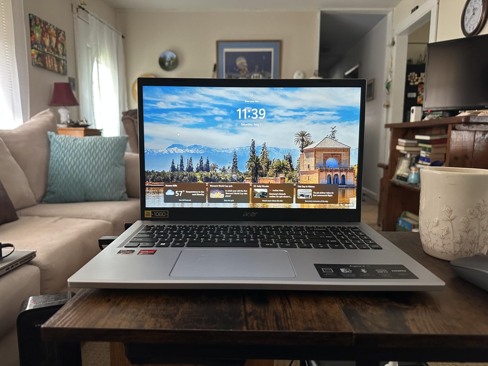 Aspire 3 A315-24P-R7VH Slim Laptop | 15.6