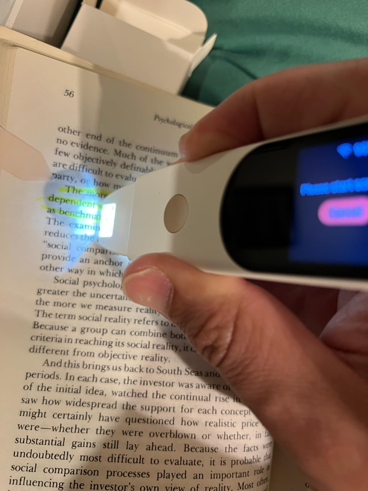 PenPower WorldPenScan Wi-Fi | OCR Pen Scanner | Reader Mode | Text to Speech for Dyslexia | Windows, Mac, Chromebook, iOS & Android customer photo 2