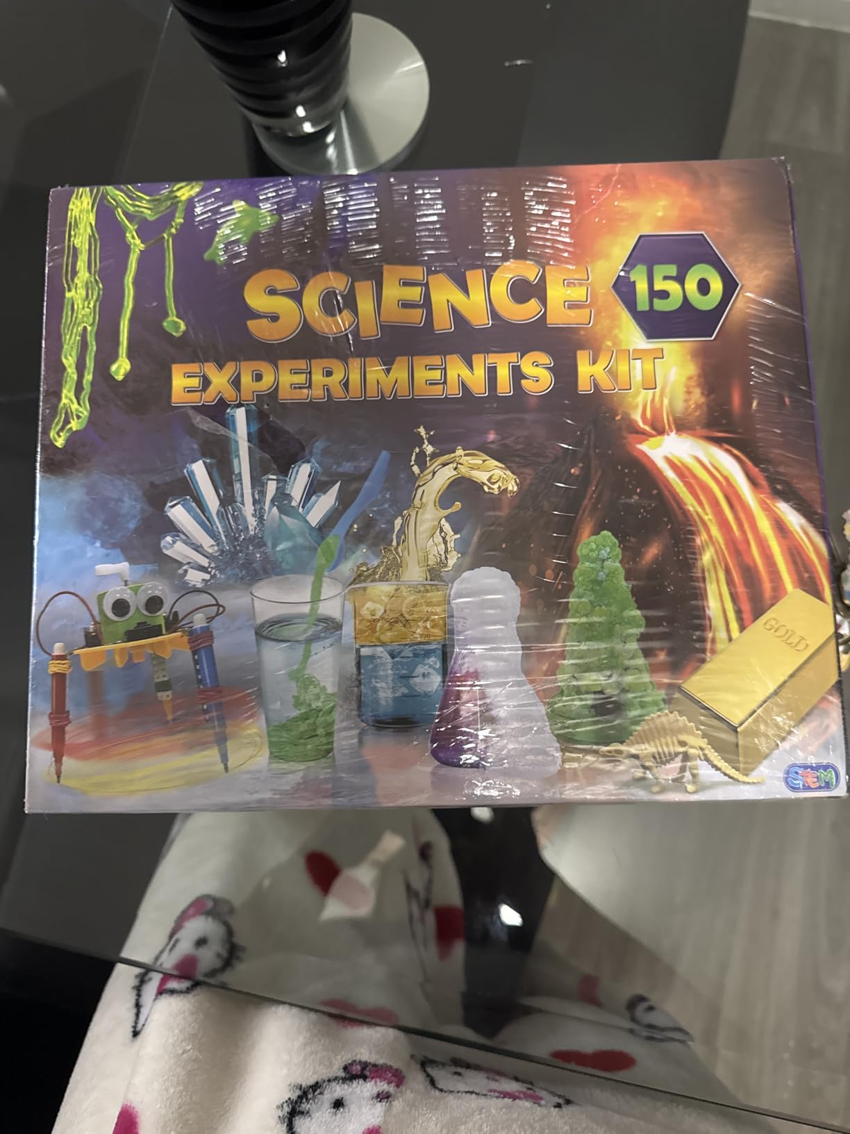 UNGLINGA 150 Experiments Science Kits for Kids Chemistry Lab S.T.E.MToys | Volcano, Crystal, Magic, Dig, Reation, Physics, Scientist Tools Set, Educational Project for Boys Girls Birthday Gifts Ideas customer photo 2