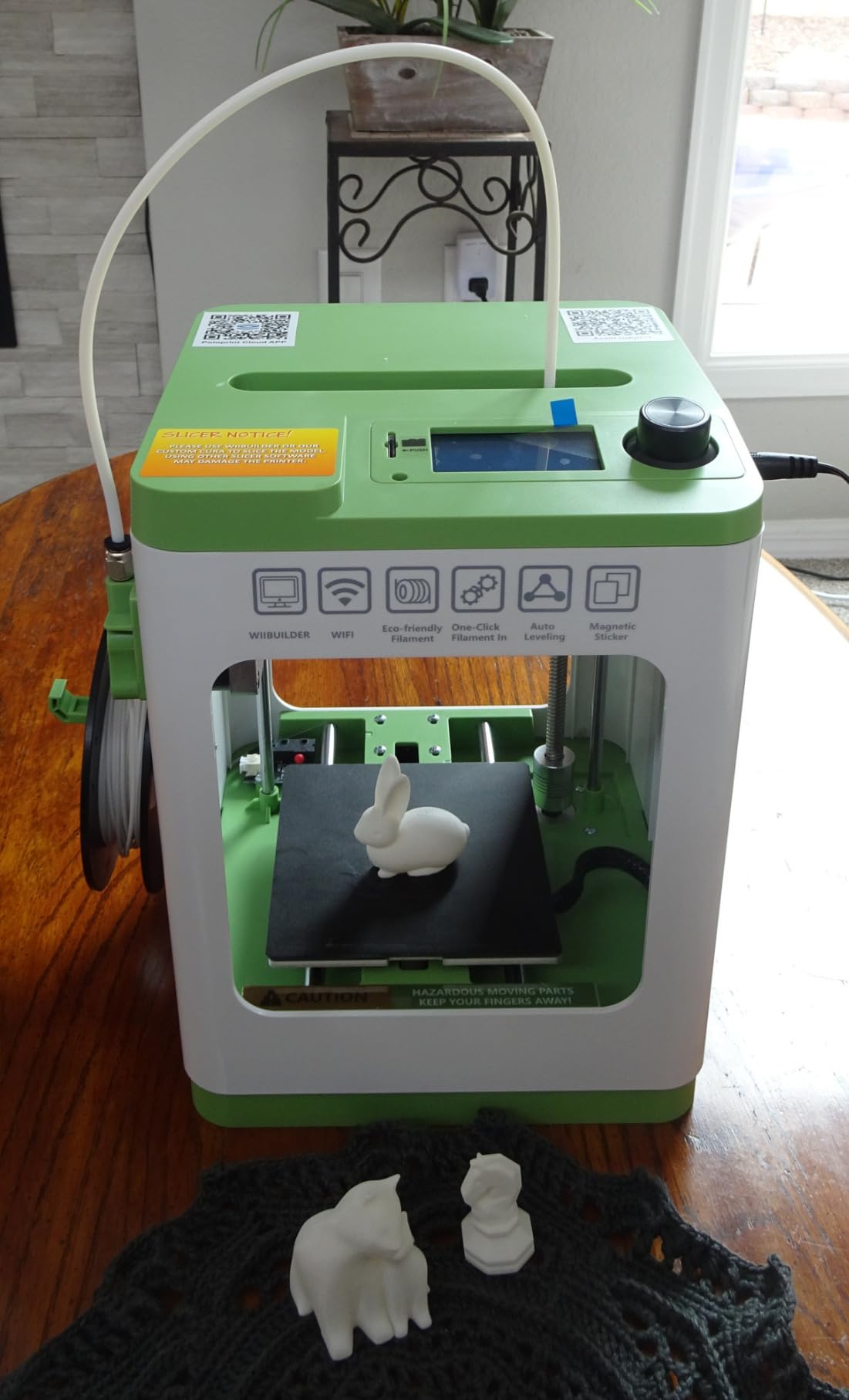 Fully Assembled Mini 3D Printer for Kids and Beginners - Complete Starter Kit customer photo 2