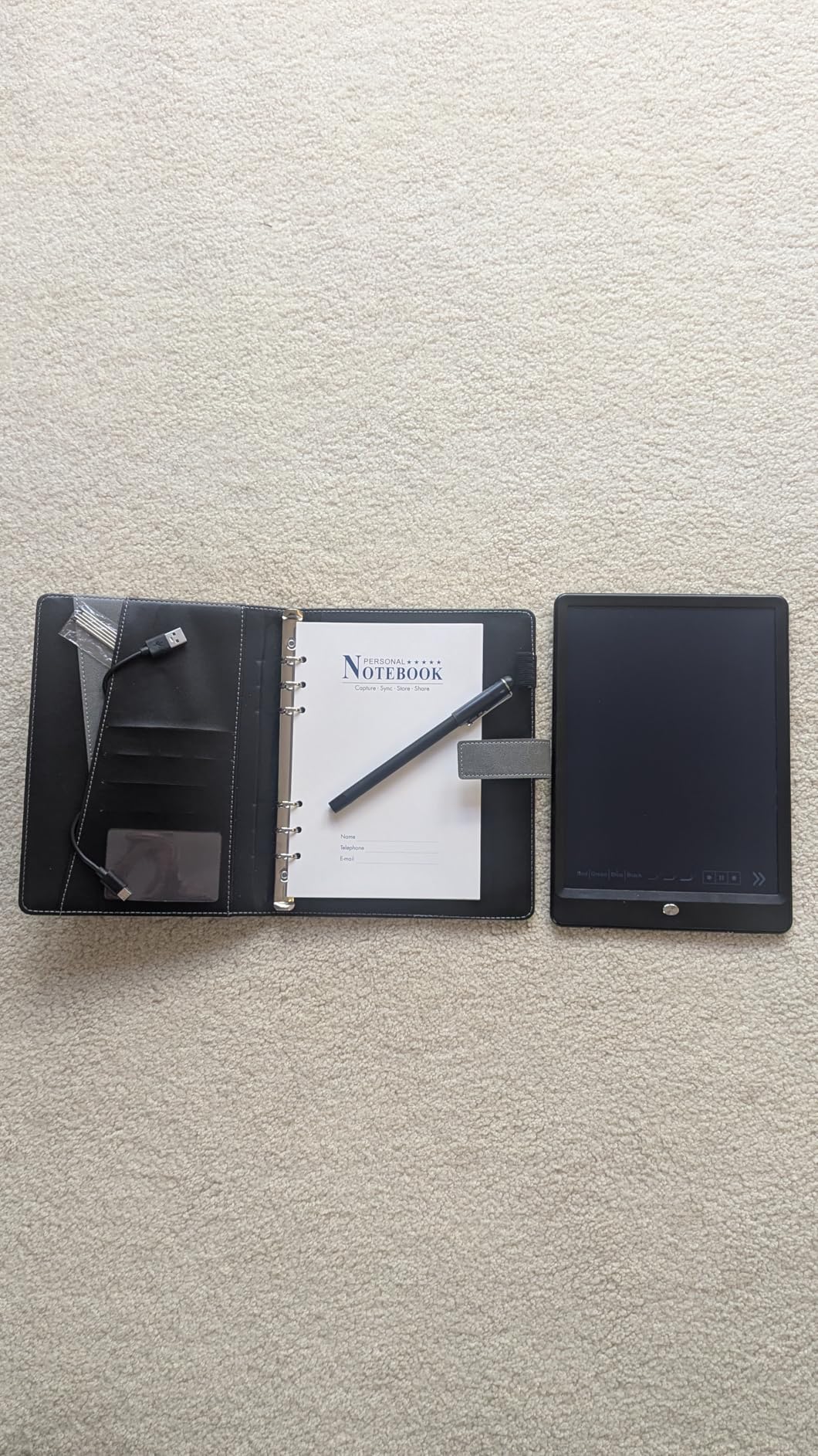 Ophayapen Smart Sync Pen for Note Taking with Notebook and Writing Board, Real-time Sync for Digitizing, Convert to Text, Storing, Sharing Paper Notes via APP on Smartphone & iPad (Android and iOS) customer photo 1