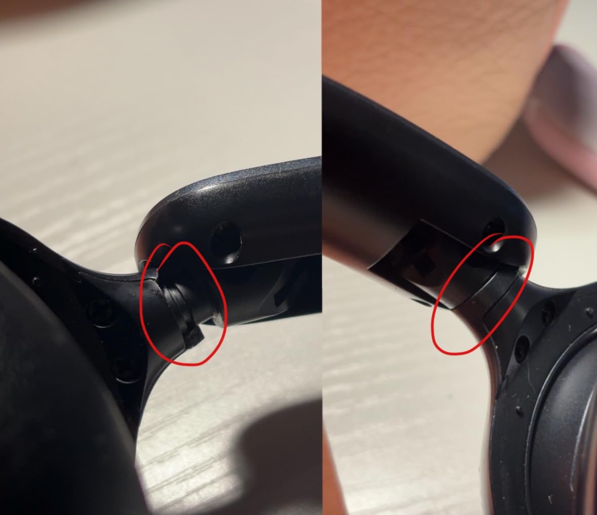 BERIBES Hybrid Active Noise Cancelling Headphones Wireless Over Ear 70Hours, Foldable Bluetooth 6.0, Transparent Modes, 3.5MM Cable, Lightweight Built-in Mic, HiFi Stereo Deep Bass customer photo 2