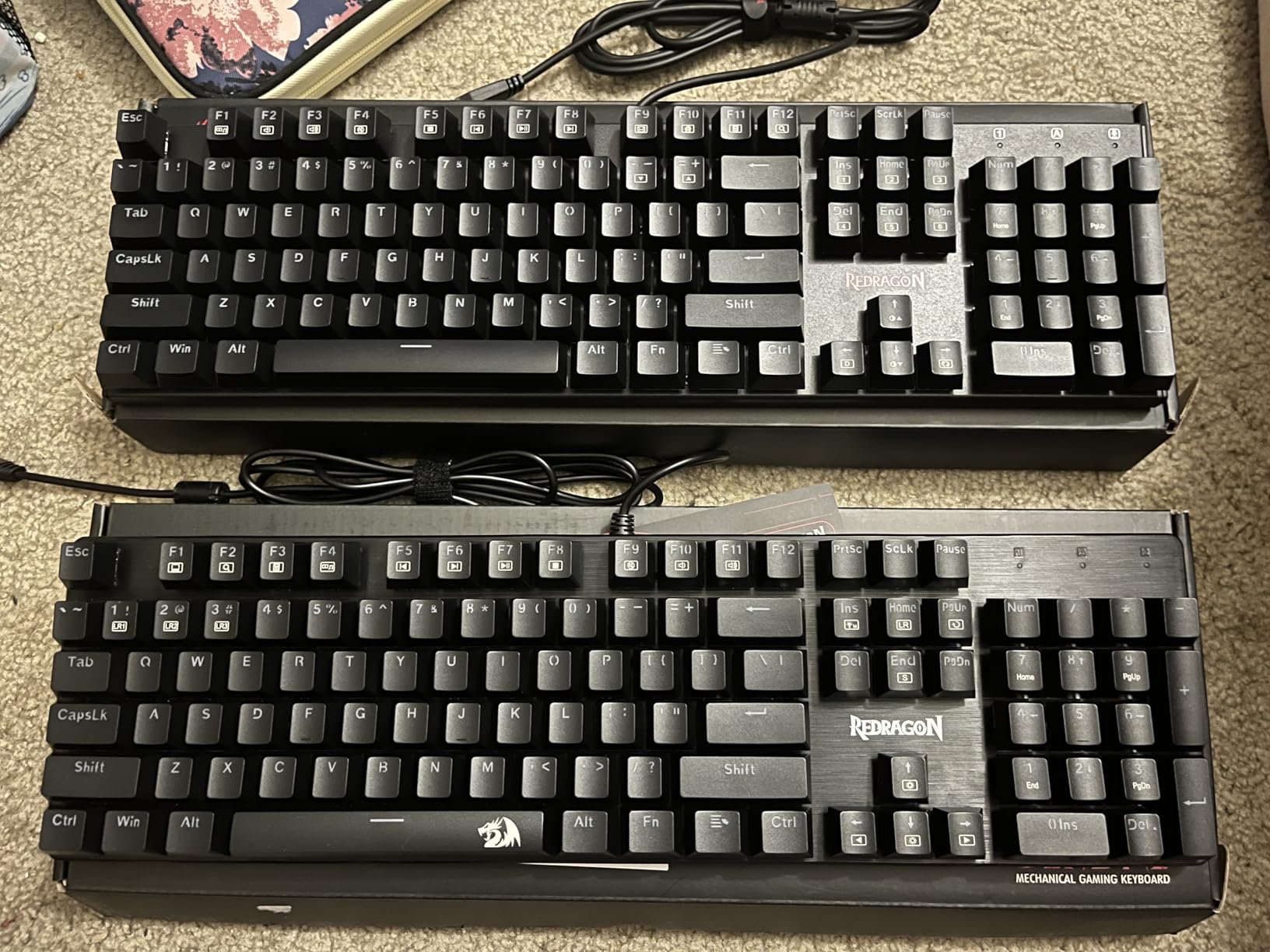 Redragon Mechanical Gaming Keyboard Wired, 11 Programmable Backlit Modes, Hot-Swappable Red Switch, Anti-Ghosting, Double-Shot PBT Keycaps customer photo 2