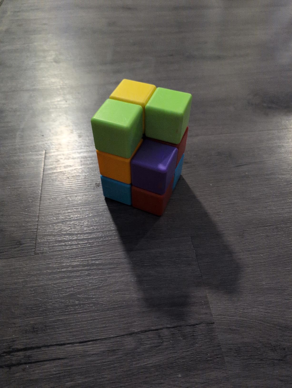Magnetic Building Blocks Large, 1.65 inch Magnetic Stacking Cubes for Toddlers, Sensory & Montessori Toys for Boys & Girls 1 2 3 Years Old customer photo 1