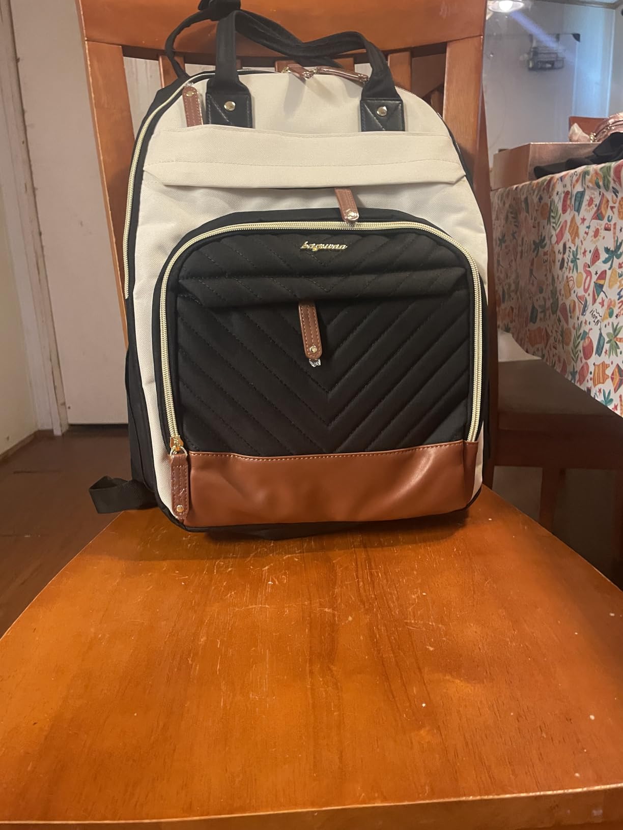Laptop Backpack for Women Bag - 15.6 inch Work Travel Backpack with USB Charger College Bookbag Waterproof Business Computer Backpack Anti-theft Casual Backpacks for Nurse Teacher customer photo 2