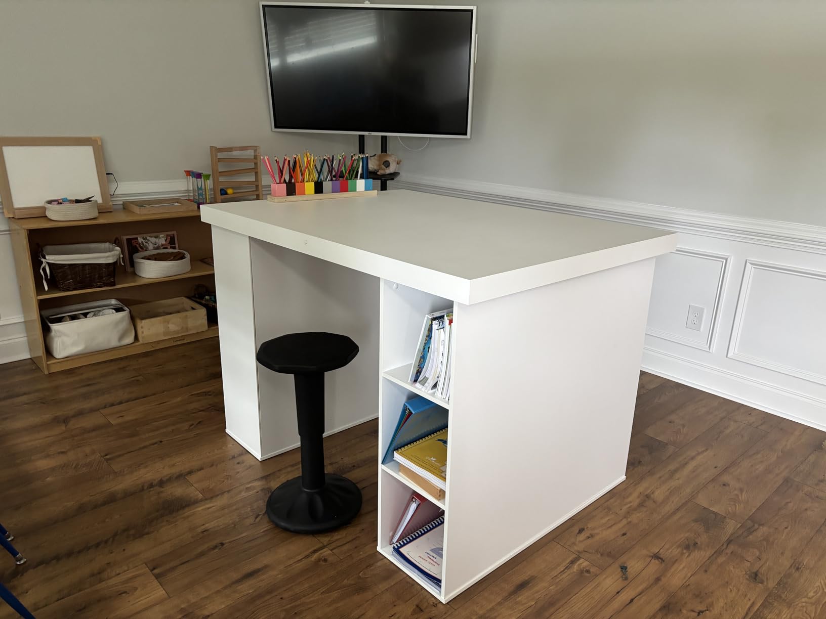 Vibe S1 55 Inch All-in-One Smart Board, 250+Apps, 4K UHD, Conference Device customer photo 2