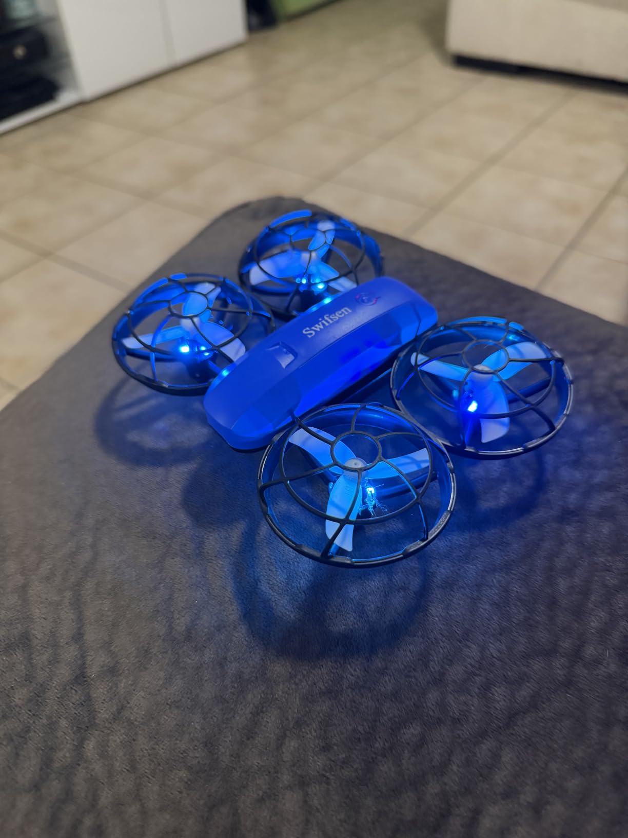 Swifsen Drones for Kids with Camera, Rc Drone Indoor Small Helicopter, Birthday Gifts for Boys and Girls Beginners Friendly, Mini Quadcopter Toy With 2 Batteries, Propeller Protect, Altitude Hold customer photo 1