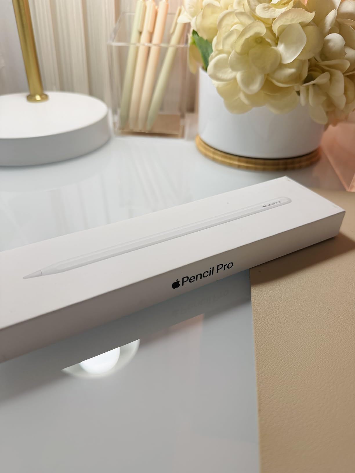 Apple Pencil Pro (Latest Model) - Pixel-Perfect Precision, Tilt and Pressure Sensitivity, Haptic Feedback, Barrel Roll and Squeeze Gesture, Charges and Pairs Magnetically customer photo 2