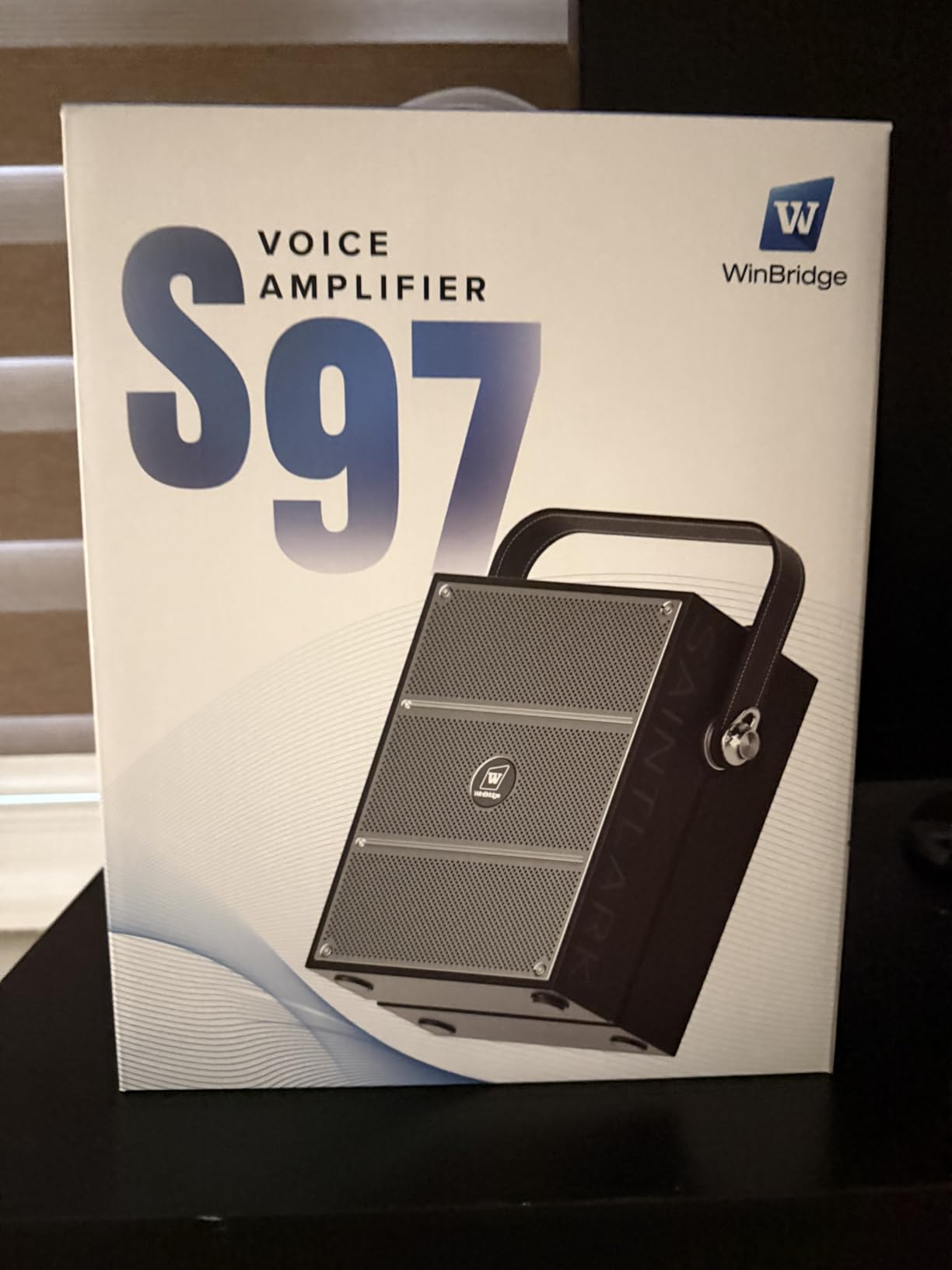 WinBridge S97 60W Powerful Voice Amplifier with Dual Wireless Microphones | Speaker Mic Set, PA System for Teachers, Karaoke & Event, Guitar Input, 4 Sound Effects, Bluetooth Audio/USB/TF/AUX Playback customer photo 1