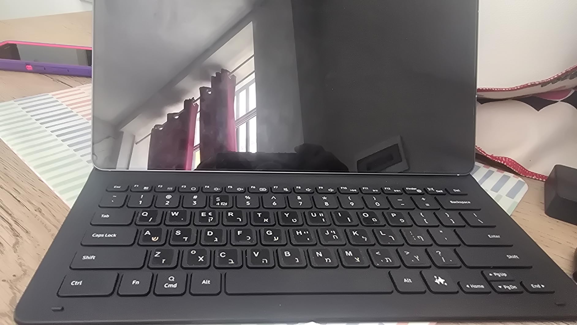 Samsung Galaxy Tab S9 | S9 FE | S10 FE, FE Book Cover Keyboard Slim - AI Key for Galaxy Tab S10 FE, Detachable Platform, PC-Like Experience, Wireless Keyboard Sharing customer photo 2