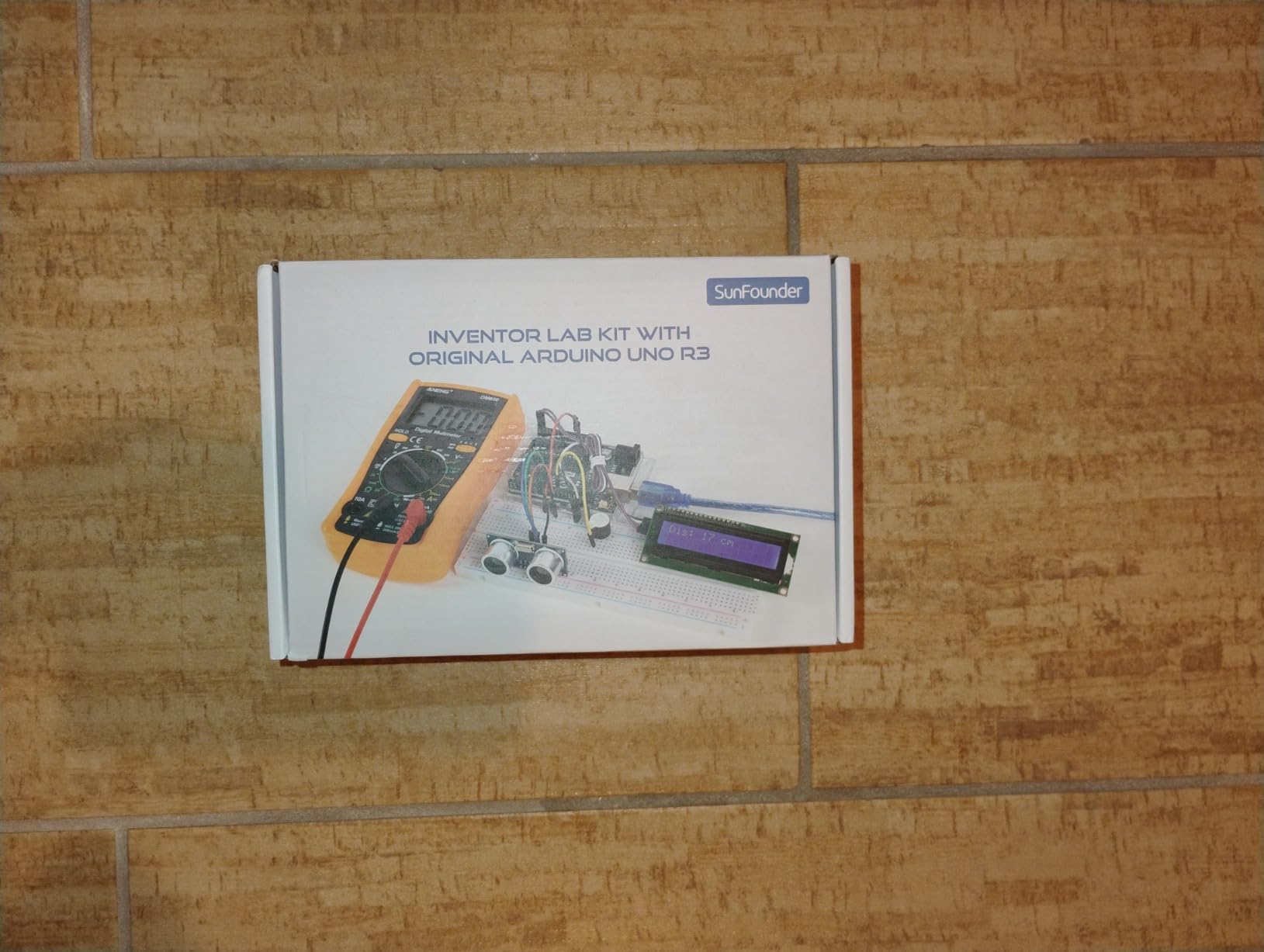 SunFounder Inventor Lab Starter Kit with Original Arduino Uno R3 REV3 Multimeter 34 Projects 40+ Video Courses RAB Breadboard Holder, RoHS Compliant, for Beginners & Engineers customer photo 1
