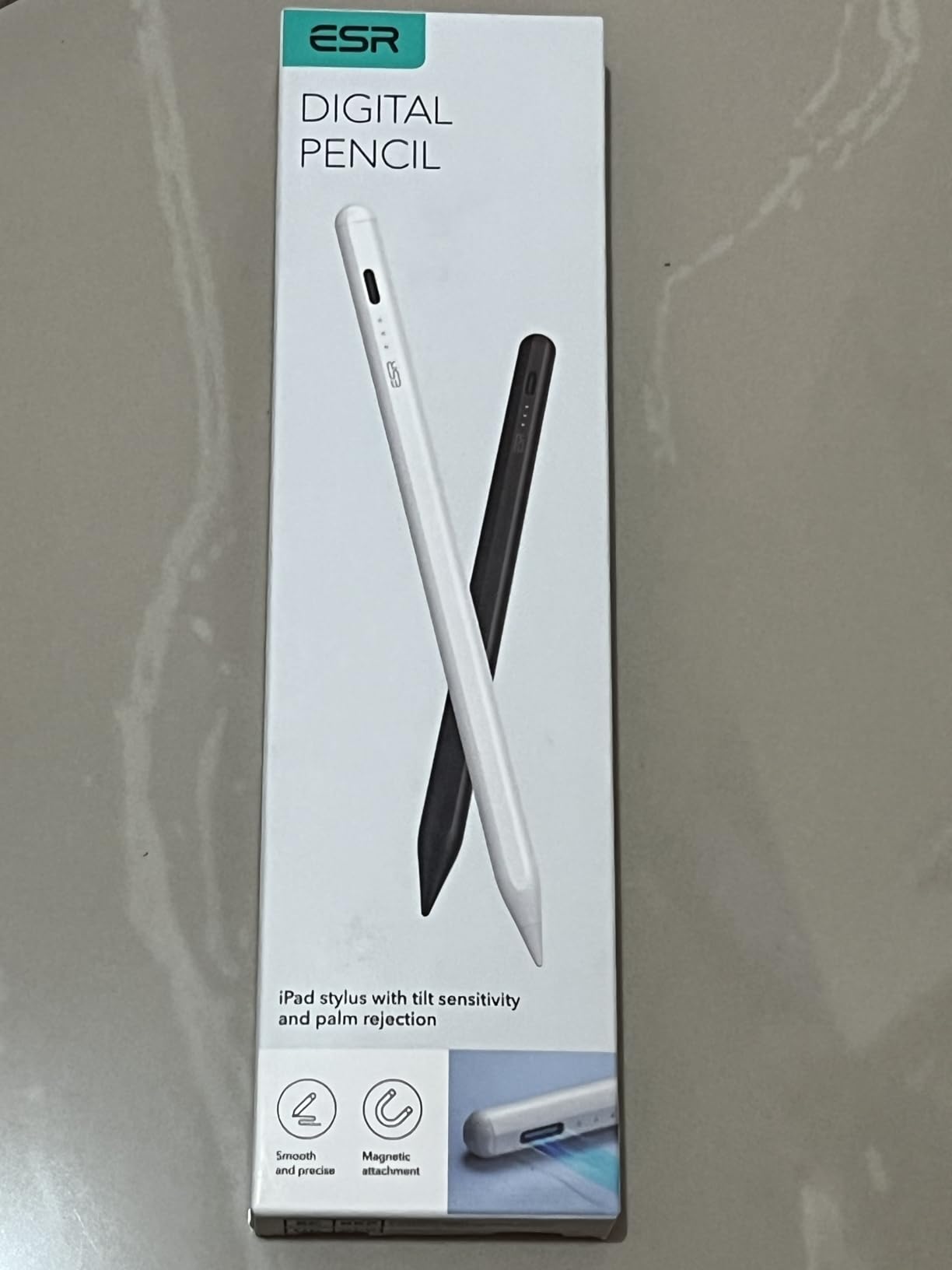 ESR Pencil (1st Generation) for iPad 2018-2026 - Tilt Sensitivity, Palm Rejection customer photo 1
