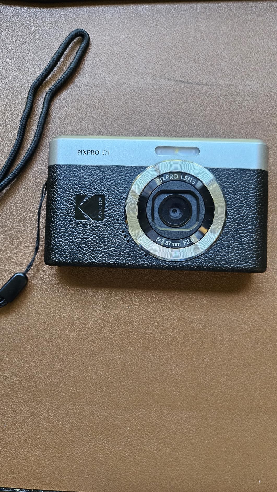 Kodak PIXPRO C1 Digital Camera, 13MP Compact Point & Shoot with 4X Optical Zoom, 180 Degree Flip Screen, 1080p HD Video, Brown customer photo 1