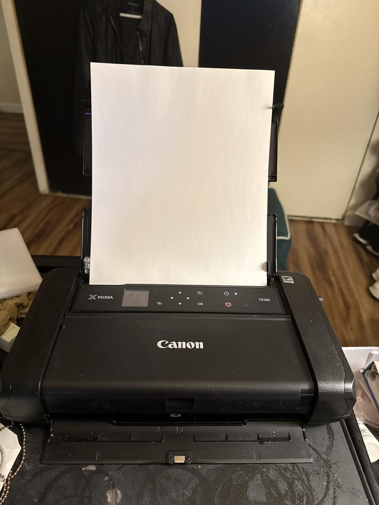 Canon PIXMA TR160 Color Wireless Portable Printer | 50-Sheet Paper Tray & 1.44