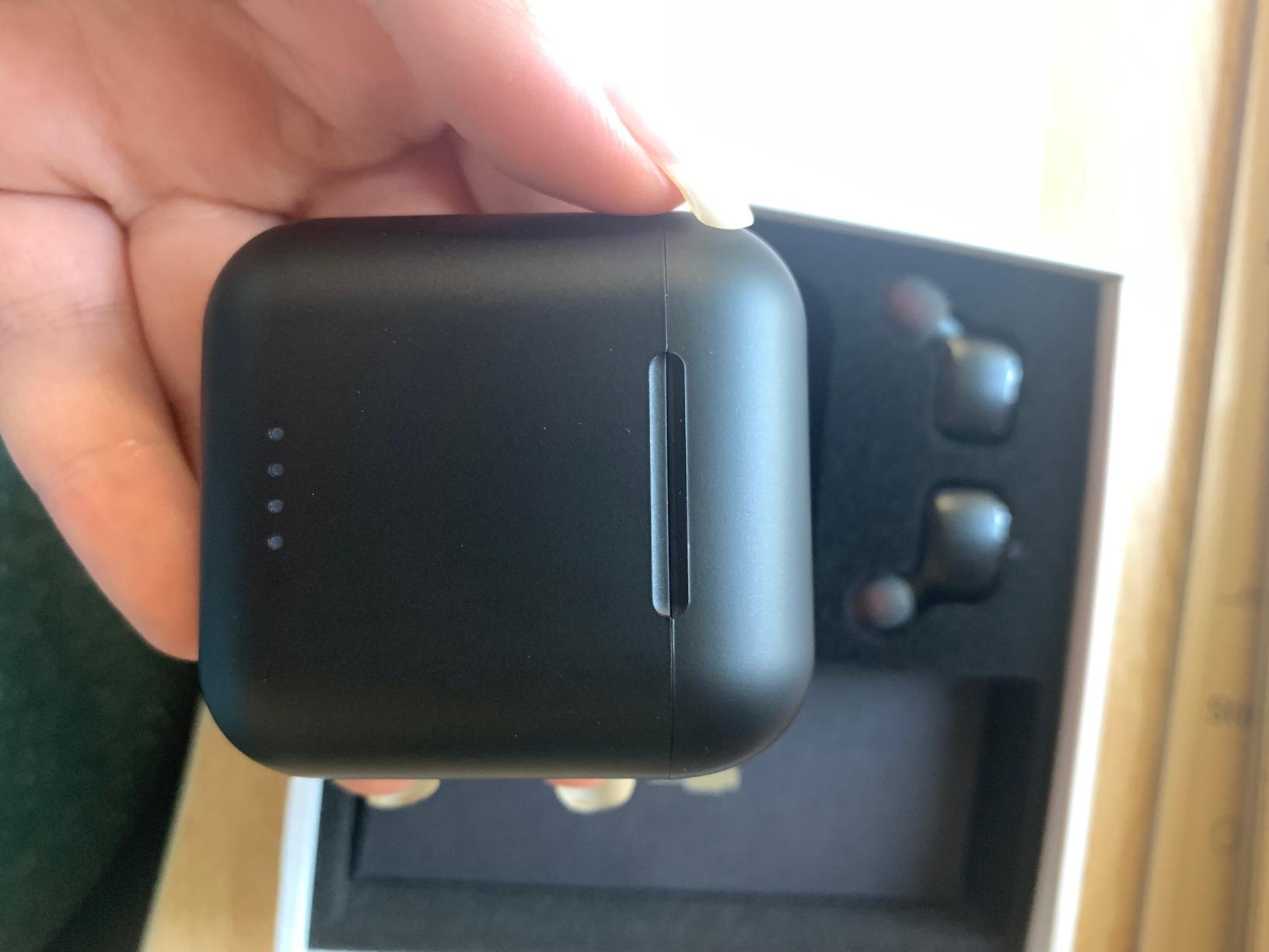 TOZO T6 Wireless Earbuds Bluetooth 5.3 Stereo Sound in Ear Headphones, 50H Long Playtime Ear buds with Charging Case, App Customizable EQs, IPX8 Waterproof Earphones, AI Calls, Deep Bass customer photo 2
