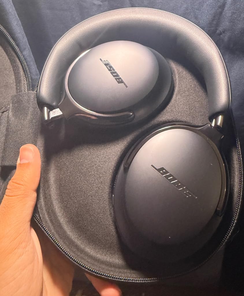 QuietComfort Ultra Bluetooth Headphones (2nd Gen), Wireless Headphones with Spatial Audio, Over Ear Noise Cancelling with Mic, Up to 30 Hours of Play time, Desert Gold - Limited Edition Color customer photo 2