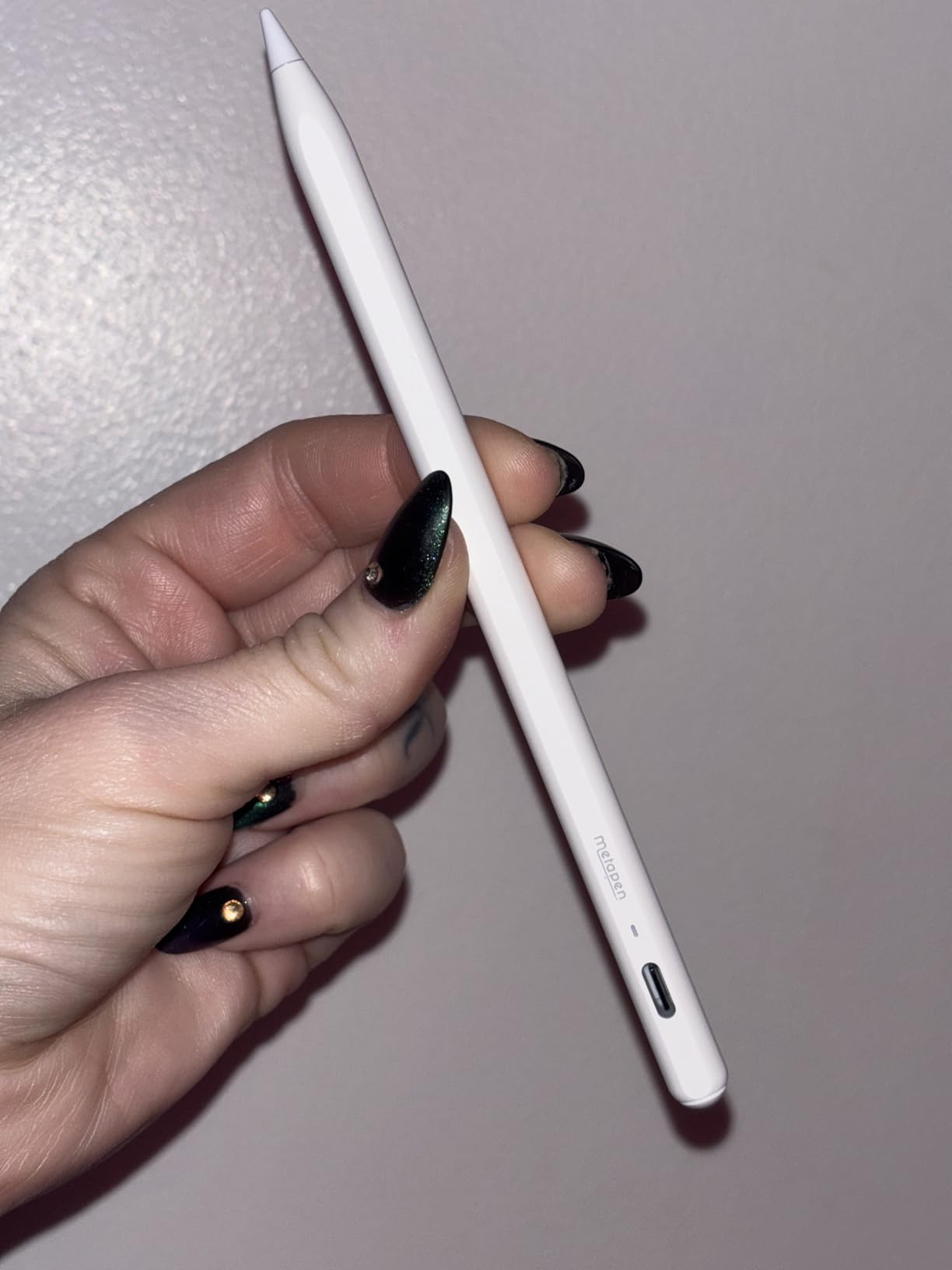 Metapen Pencil Air8 Pro for iPad 2018-2026 - Ultra-Quiet, 2X Fast Charging, Palm Rejection customer photo 1