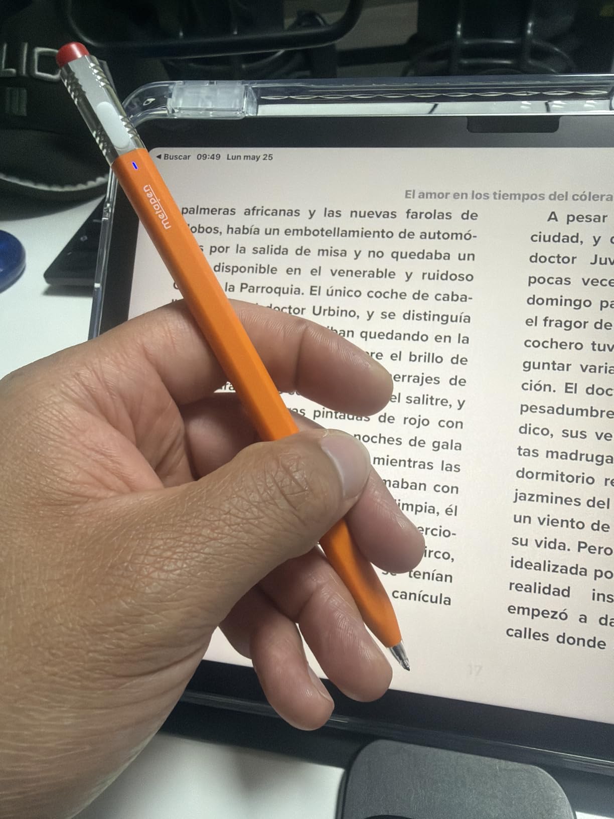 Metapen Pencil Air8 Pro X for iPad 2018-2026 - Ultra-Quiet, 2X Fast Charging, Palm Rejection customer photo 1