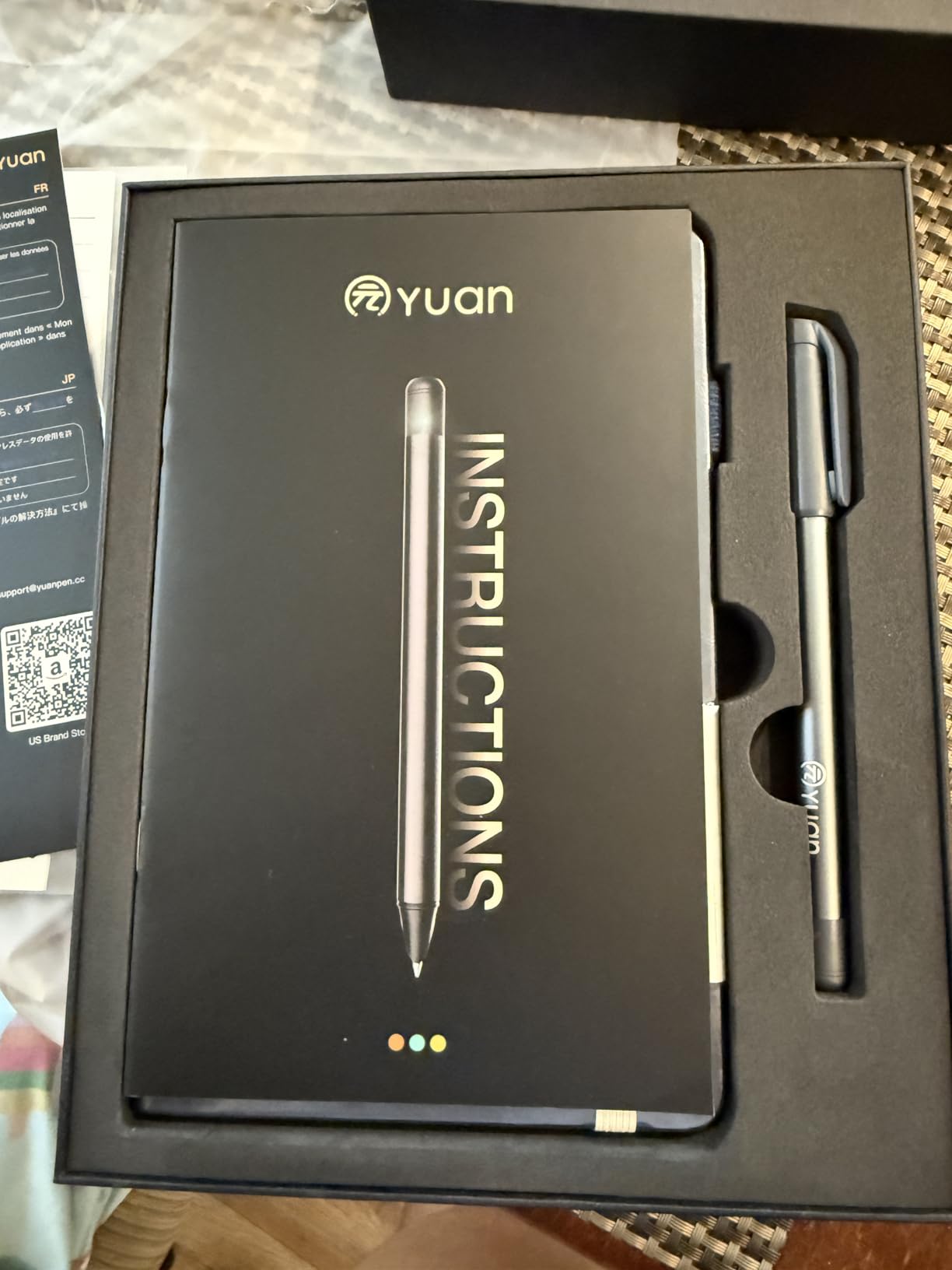 Yuan Smart Digital Notebook with Pen, Smart Pen for Note Taking Real-Time Sync-to-Digital, Smart Writing for Meeting Class Creation, Digitizing, Store, and Share Handwritten Notes via App(iOS/Android) customer photo 1