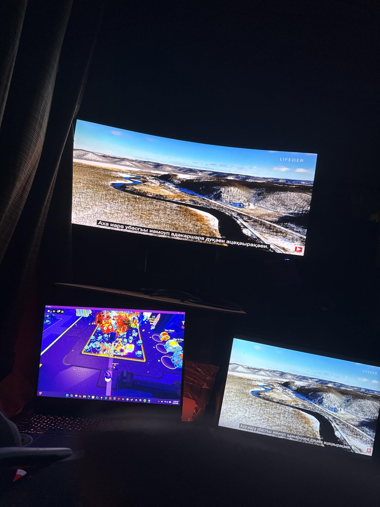 Amzfast 24 Inch Gaming Monitor 200Hz FHD 1080p Computer Monitor, 1ms Adaptive Sync, 3000:1, 129% sRGB, HDR Display, Eye Care, VESA 75x75, Metal Stand, HDMI 2.0 | DP 1.4, AMZG24X1 customer photo 1