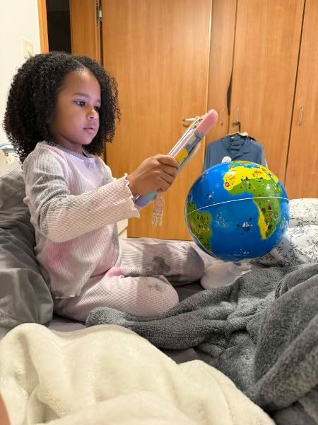 PlayShifu Globe For Kids - Orboot Core | 3-Layer Openable Tech-Powered Interactive Globe | Explore Earth's Surface, Fossils, Minerals & Glowing Core | STEM Learning Toy with Free App | Ages 4-10 customer photo 1