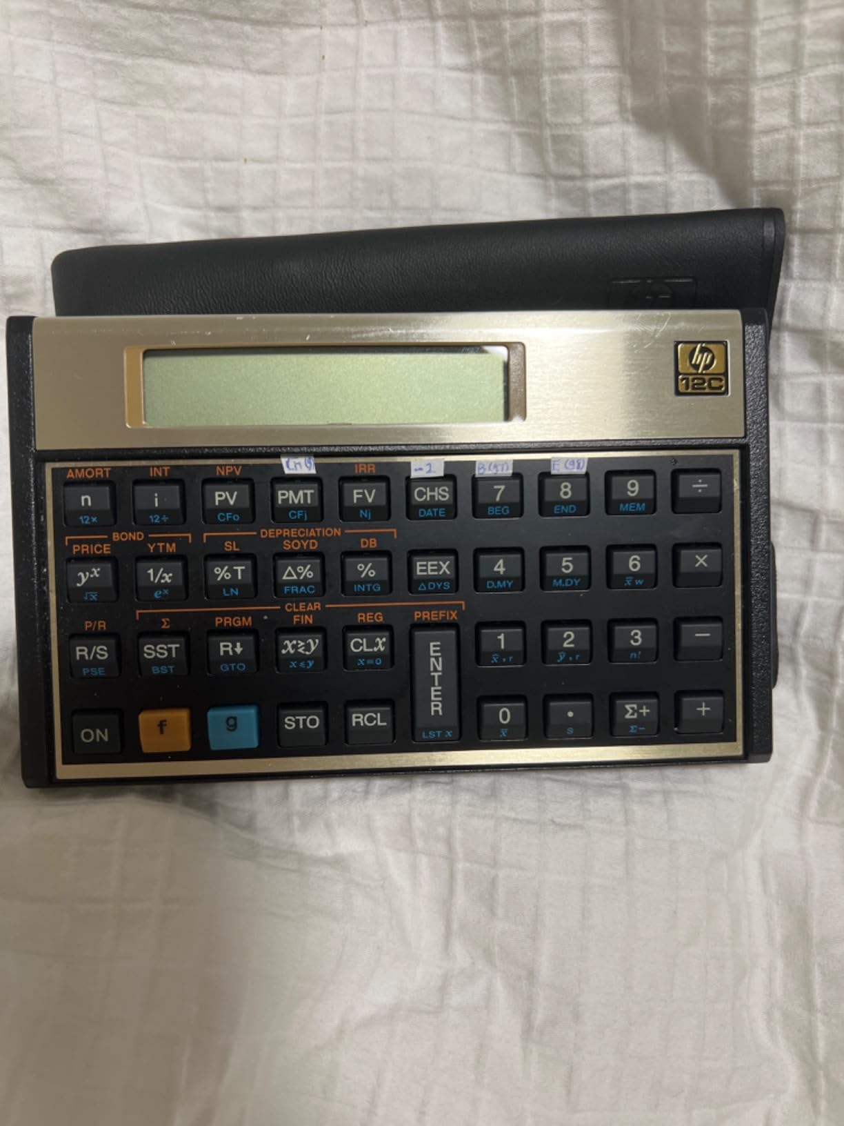 HP 12C Financial Calculator - 120+ Functions: TVM, NPV, IRR, Amortization, Bond Calculations, Programmable Keys - RPN Desktop Calculator for Finance, Accounting & Real Estate customer photo 1