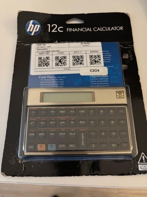 HP 12C Financial Calculator - 120+ Functions: TVM, NPV, IRR, Amortization, Bond Calculations, Programmable Keys - RPN Desktop Calculator for Finance, Accounting & Real Estate customer photo 2