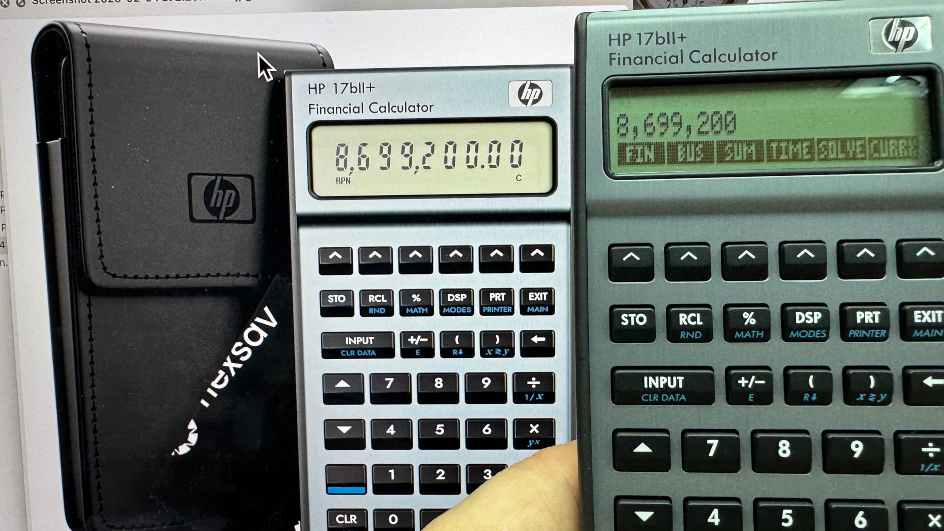 HP 17bII+ Financial Calculator - 250+ Professional Functions for Business, Finance & Accounting customer photo 1