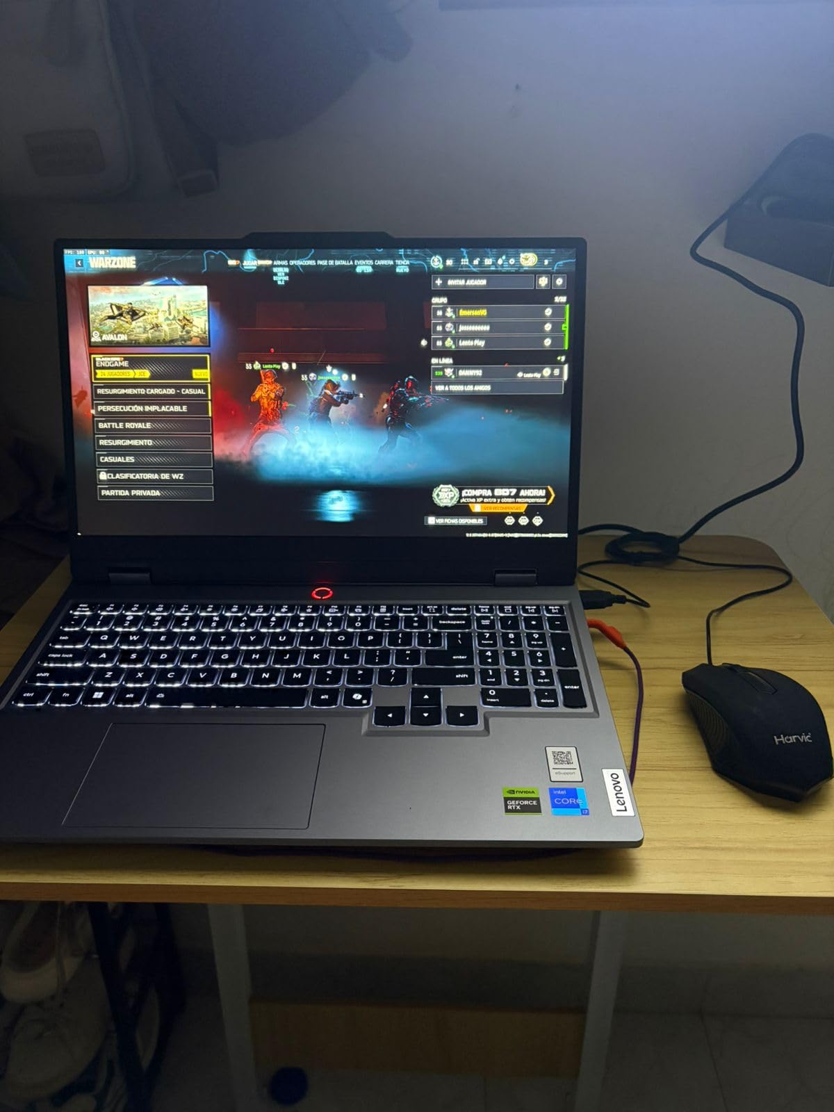 Legion LOQ AI-Powered Gaming Laptop - Intel Core i7-13650HX, 15.6