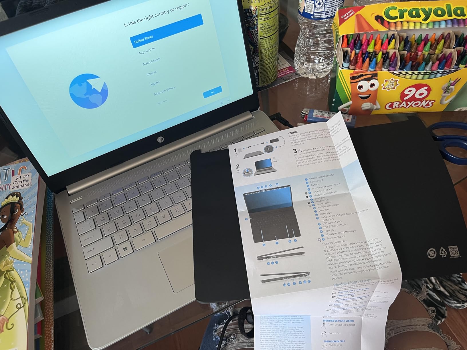 HP Home and Student Essential Laptop with Microsoft 365, 8GB RAM, Intel Inside, Anti-Glare Display, 64GB SSD, Fast Charge, 12hrs Battery, Windows 11 customer photo 2