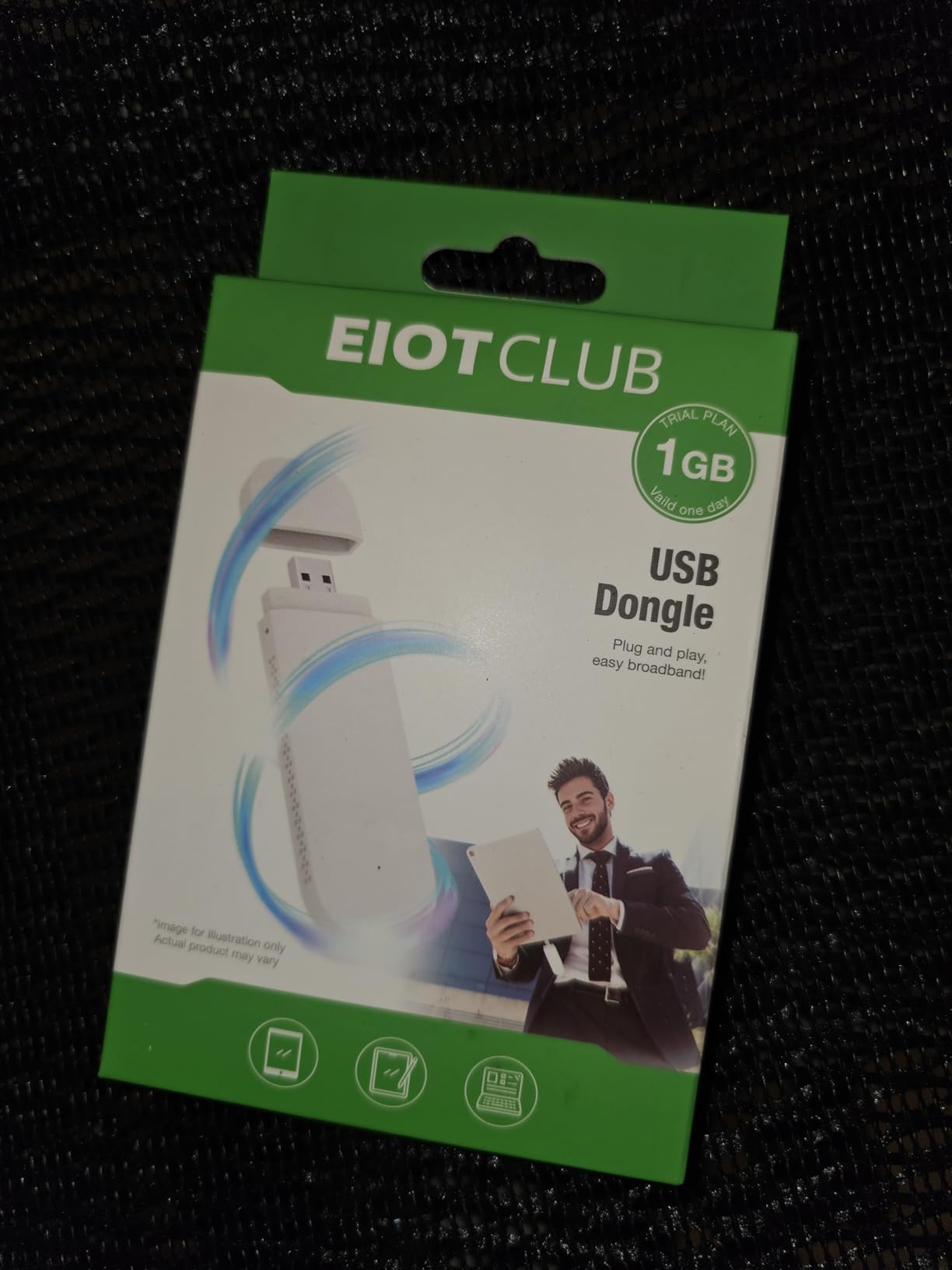 EIOTCLUB 4G LTE USB WiFi 6 Dongle - Portable Mobile Hotspot High-Speed, Portable WiFi with Pre-Installed SIM Card & Prepaid Plan Data Plans, Supports 10 Devices(USA Only - No International Use) customer photo 1