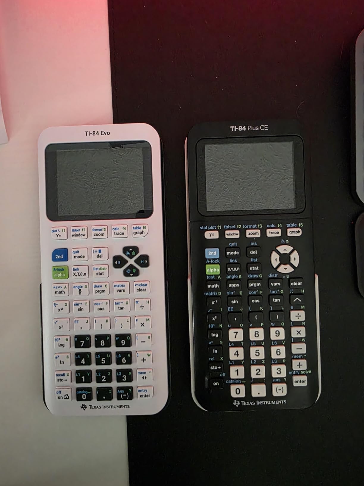 TI-84 Evo Graphing Calculator Texas Instruments, White | Intuitive Icon-based Homescreen, USB-C Charging, Python Programming, Faster Performance, Bigger Graphs than TI-84 Plus CE customer photo 2