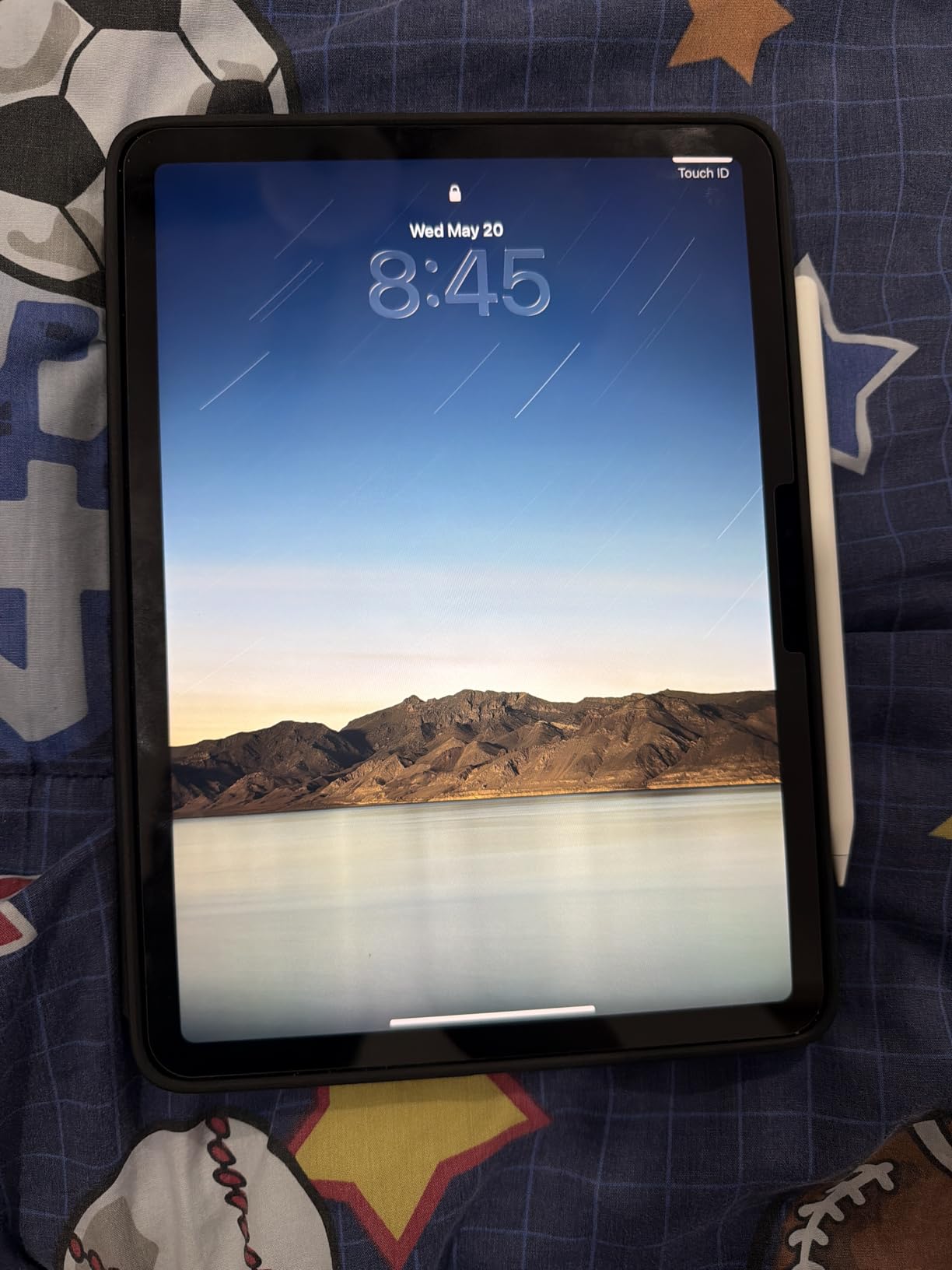 Apple iPad Air 11-inch (M4): Liquid Retina Display, 128GB, 12MP Front/Back Camera, Wi-Fi 7 with Apple N1, Touch ID, All-Day Battery Life - Purple customer photo 1