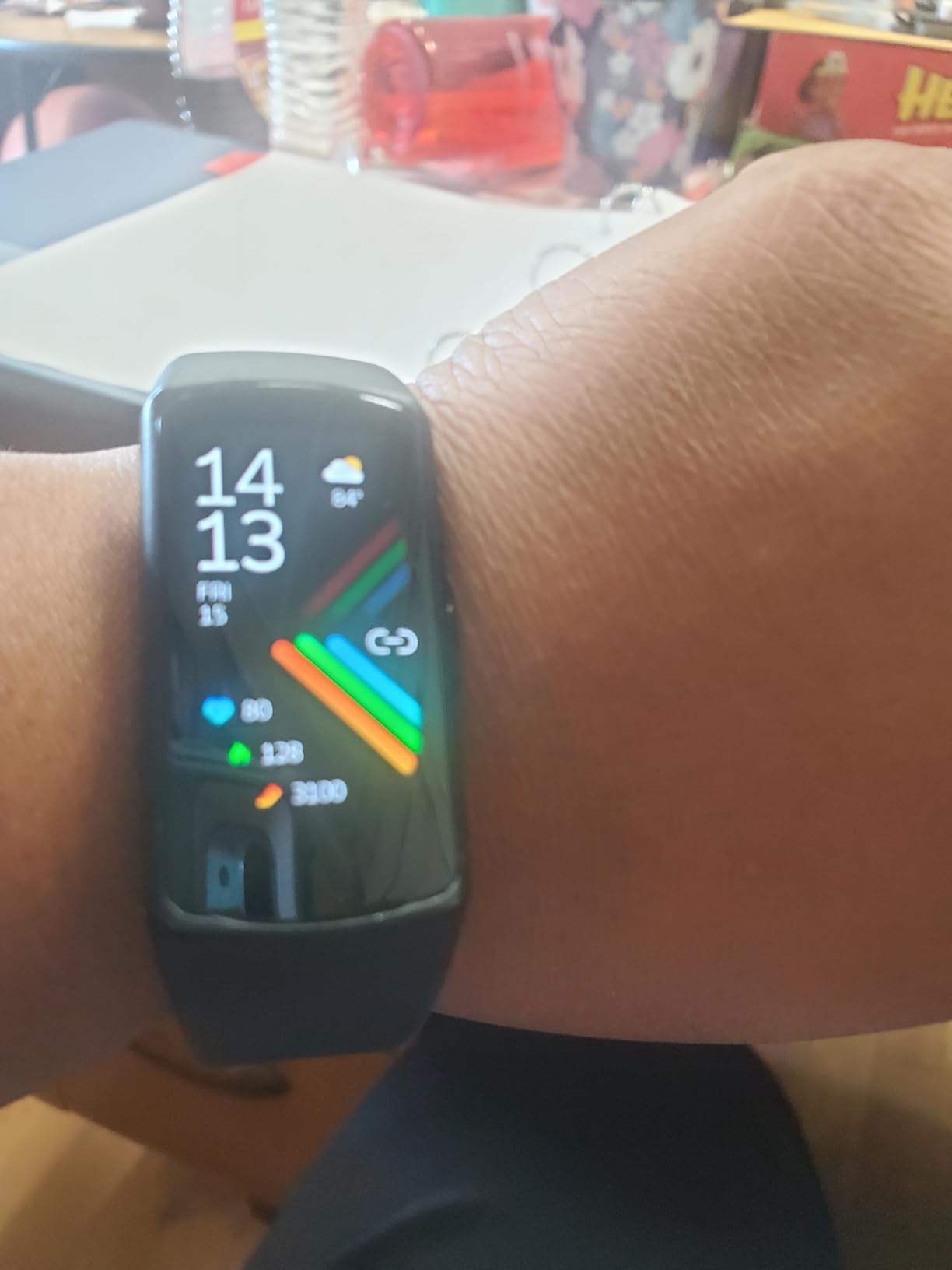 Smart Watch Fitness Tracker with 24/7 Heart Rate, Blood Oxygen Blood Pressure Monitor Sleep Tracker 120 Sports Modes Activity Trackers Step Calorie Counter IP68 Waterproof for Android iPhone Women Men customer photo 2