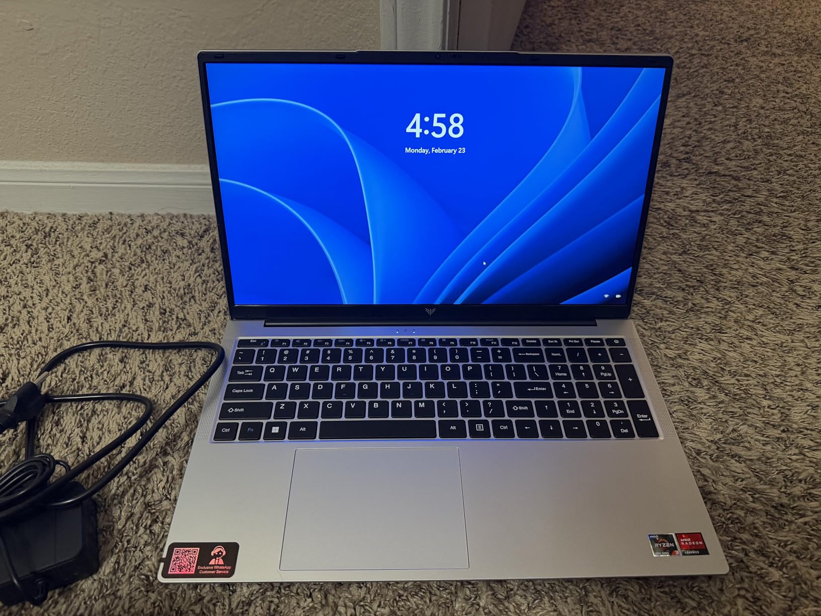 Light Gaming Laptop, AMD Ryzen 7 5700U (8C/16T, Up to 4.3GHz), 16GB RAM 512GB NVMe SSD, WiFi 6, BT5.2, 2026 Laptop Computer, 15.6 Inch Laptop, Numeric KB, HDMI Type-C USB 3.2 Multitasking Laptop customer photo 2