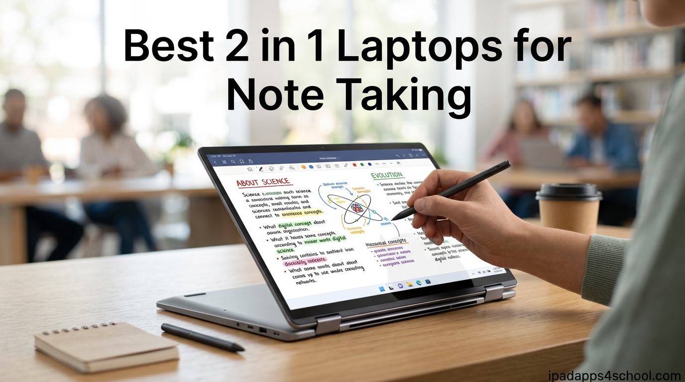 Best 2 in 1 Laptops for Note Taking