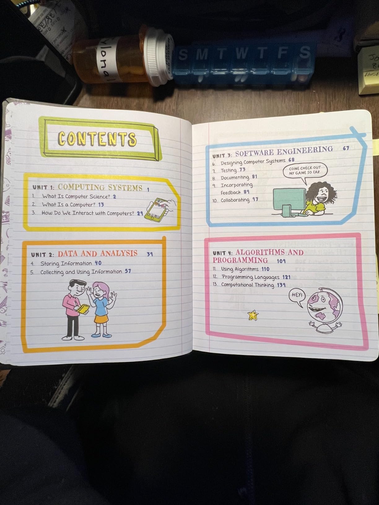 Everything You Need to Ace Computer Science and Coding in One Big Fat Notebook: The Complete Middle School Study Guide (Big Fat Notebooks) customer photo 2