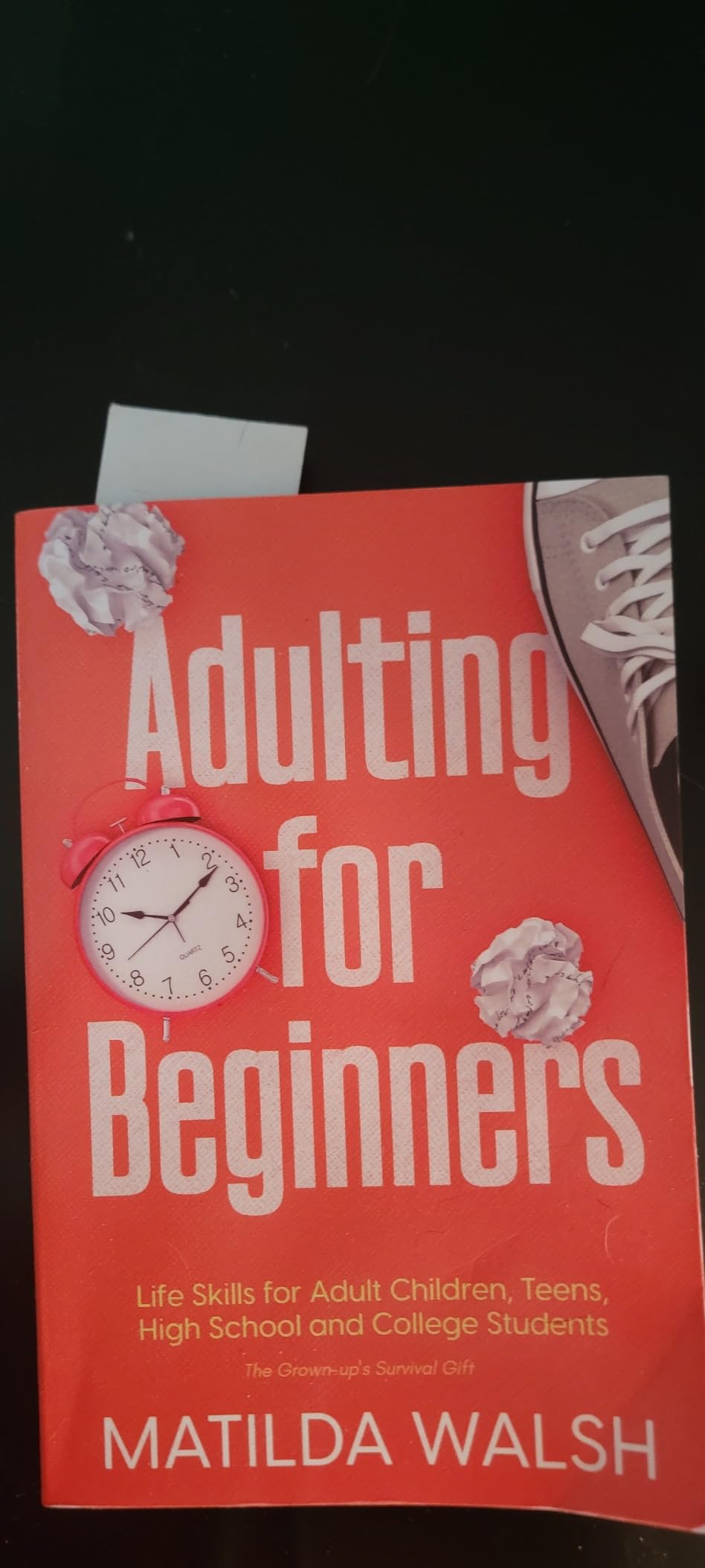 Adulting for Beginners - Life Skills for Adult Children, Teens, High School and College Students | The Grown-up's Survival Gift (Life Skills & Survival Guides) customer photo 1